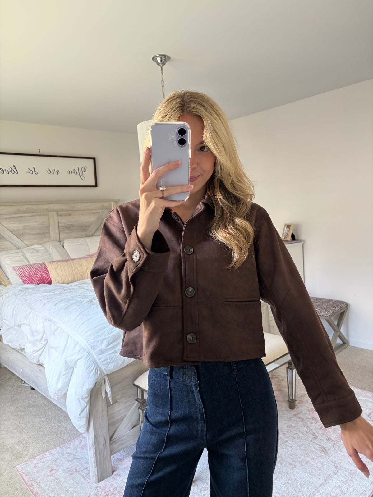 Tess Suede Jacket