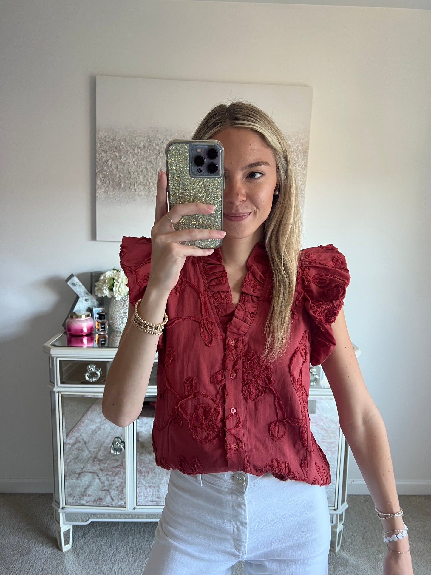 Charlotte Short Sleeve Top