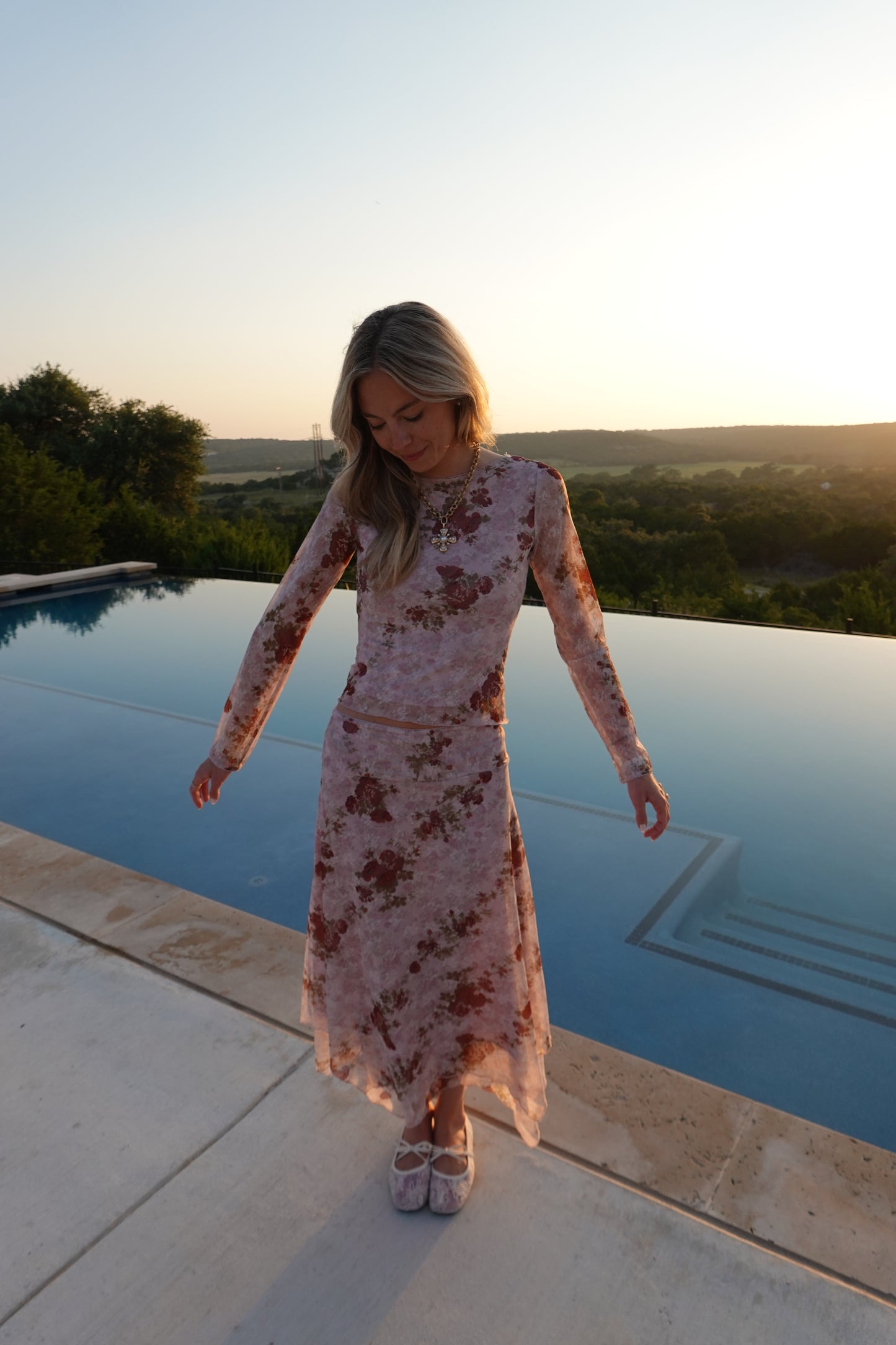 Lizzie Floral Top