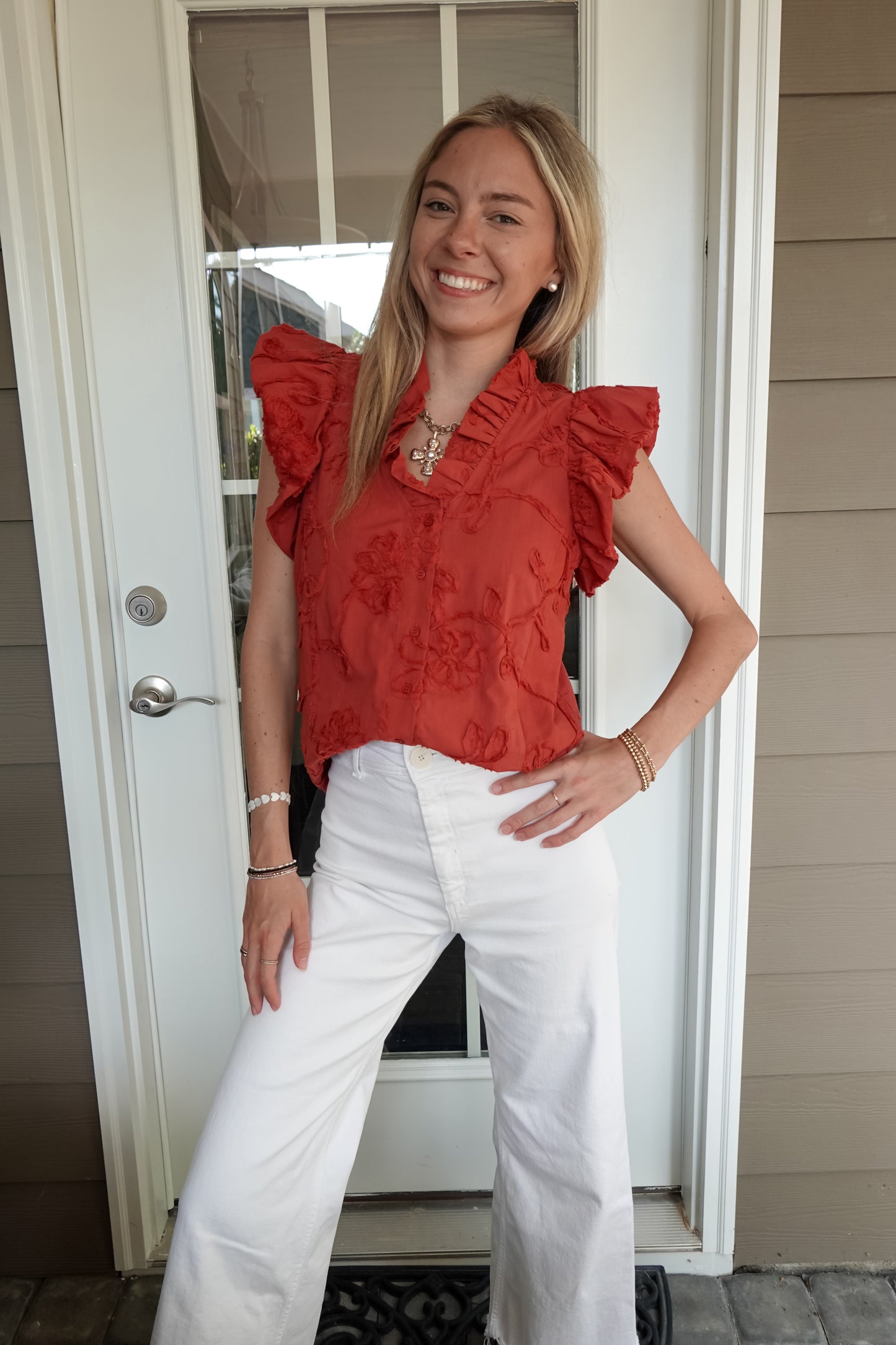 Charlotte Short Sleeve Top