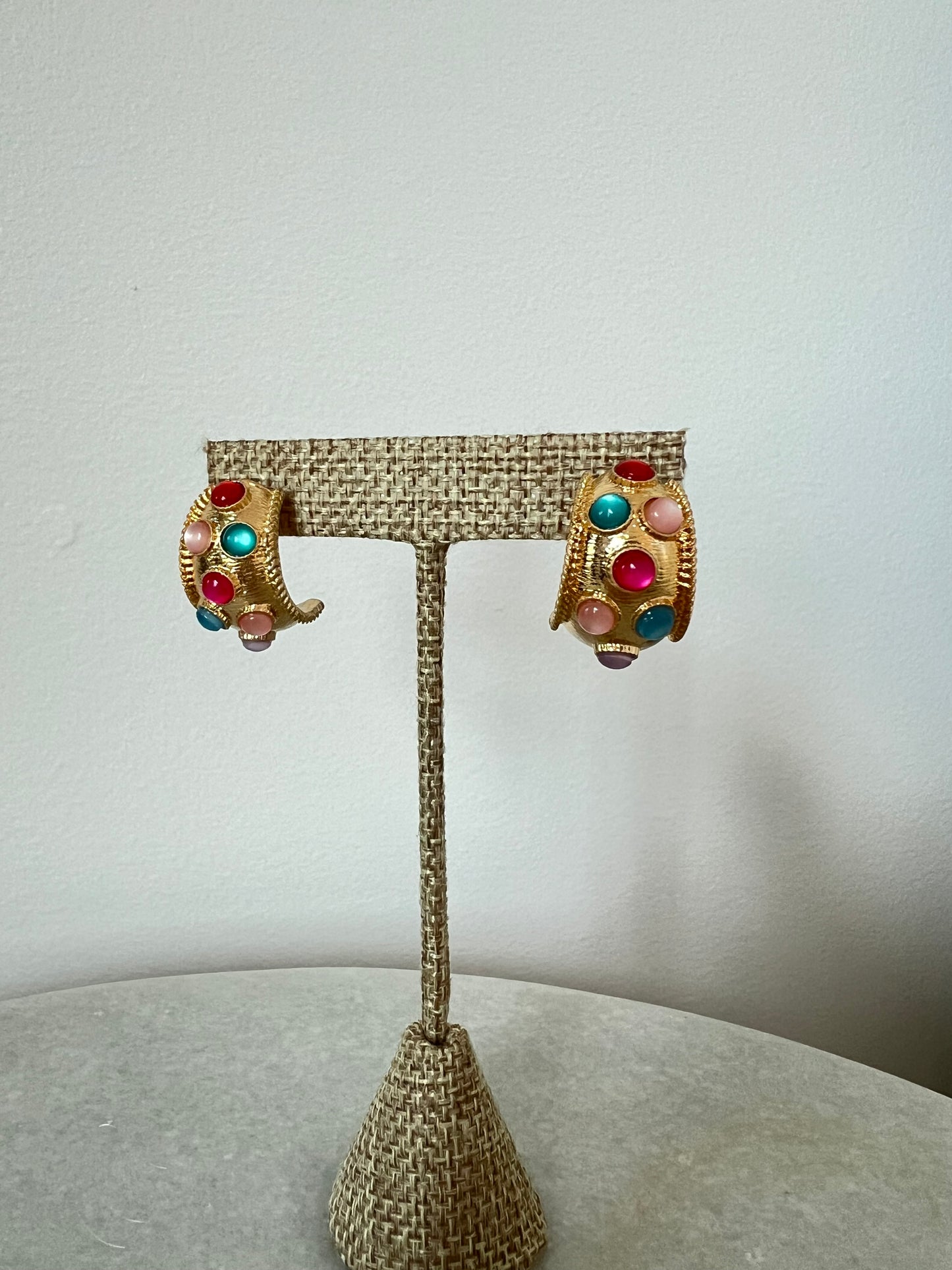 Gold Statement Earrings