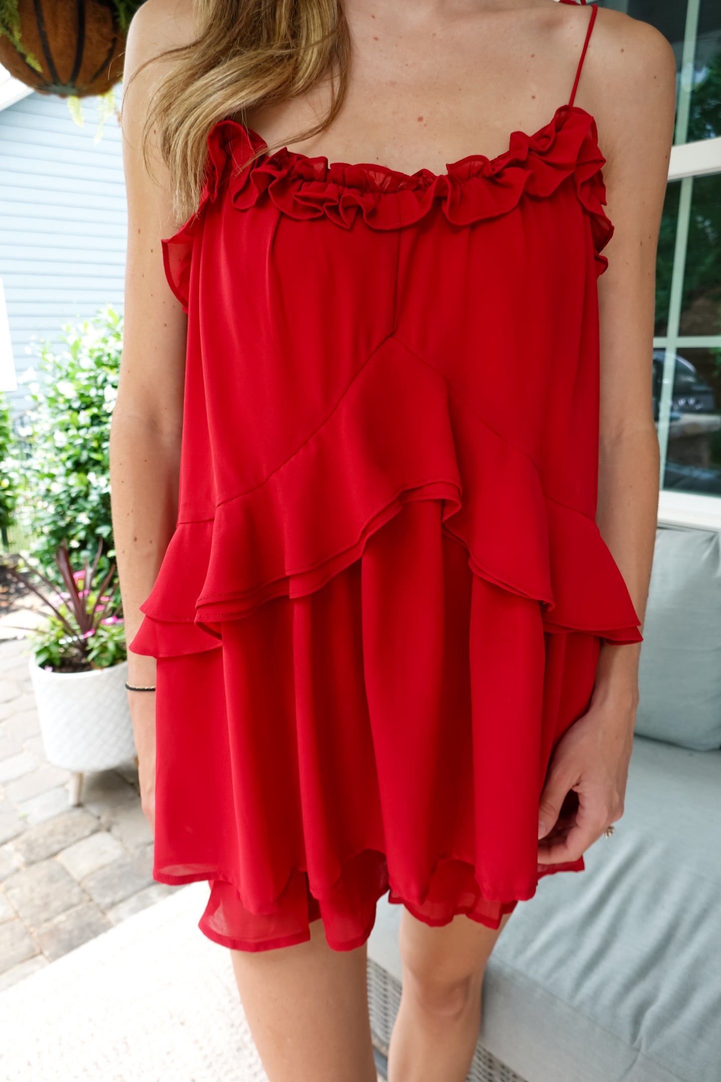Cosette Ruffle Romper