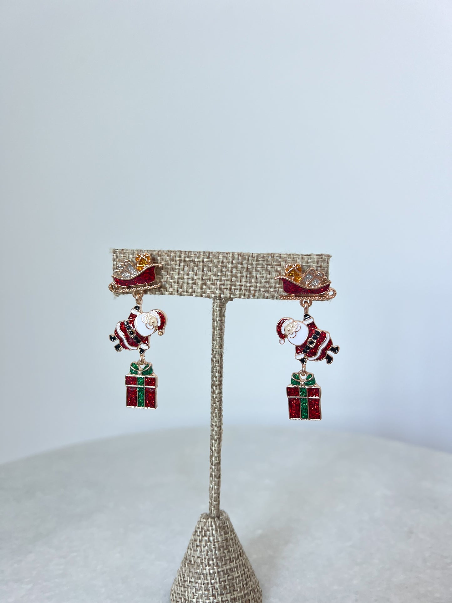 Santa Drop Earrings