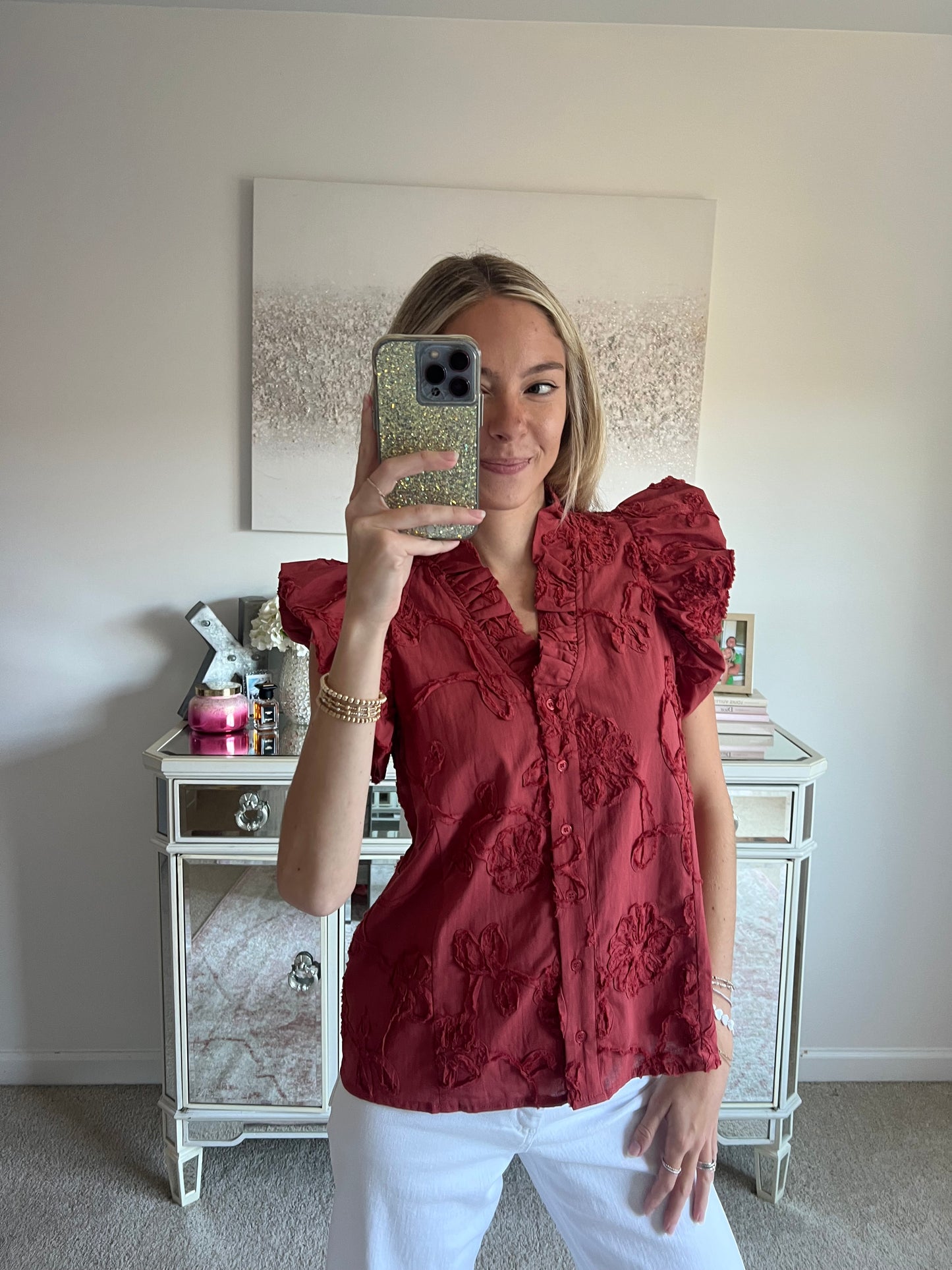 Charlotte Short Sleeve Top
