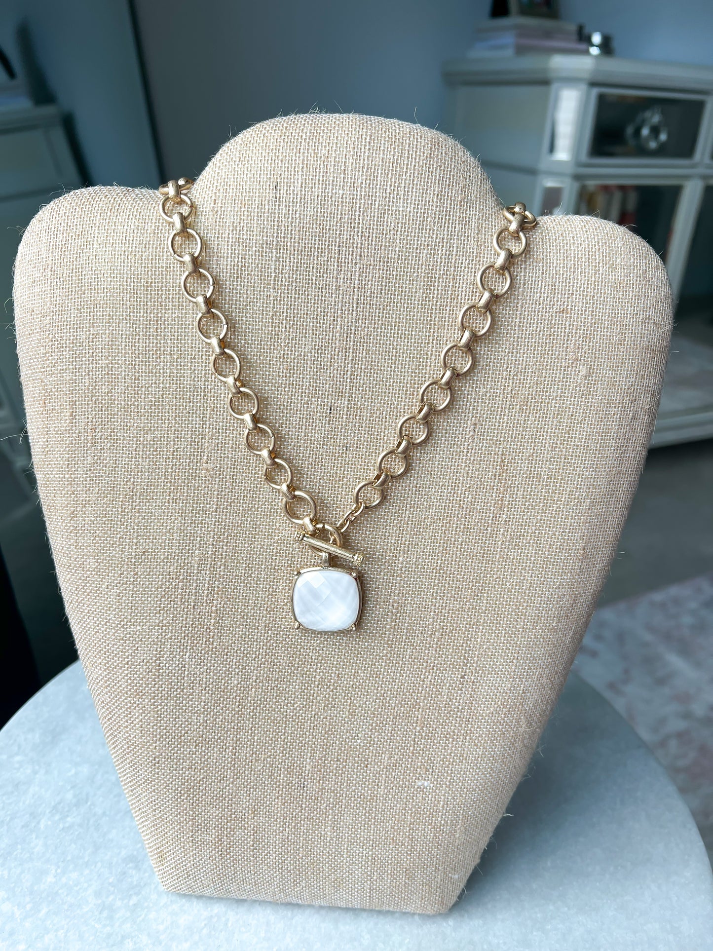 Gem Statement Necklace