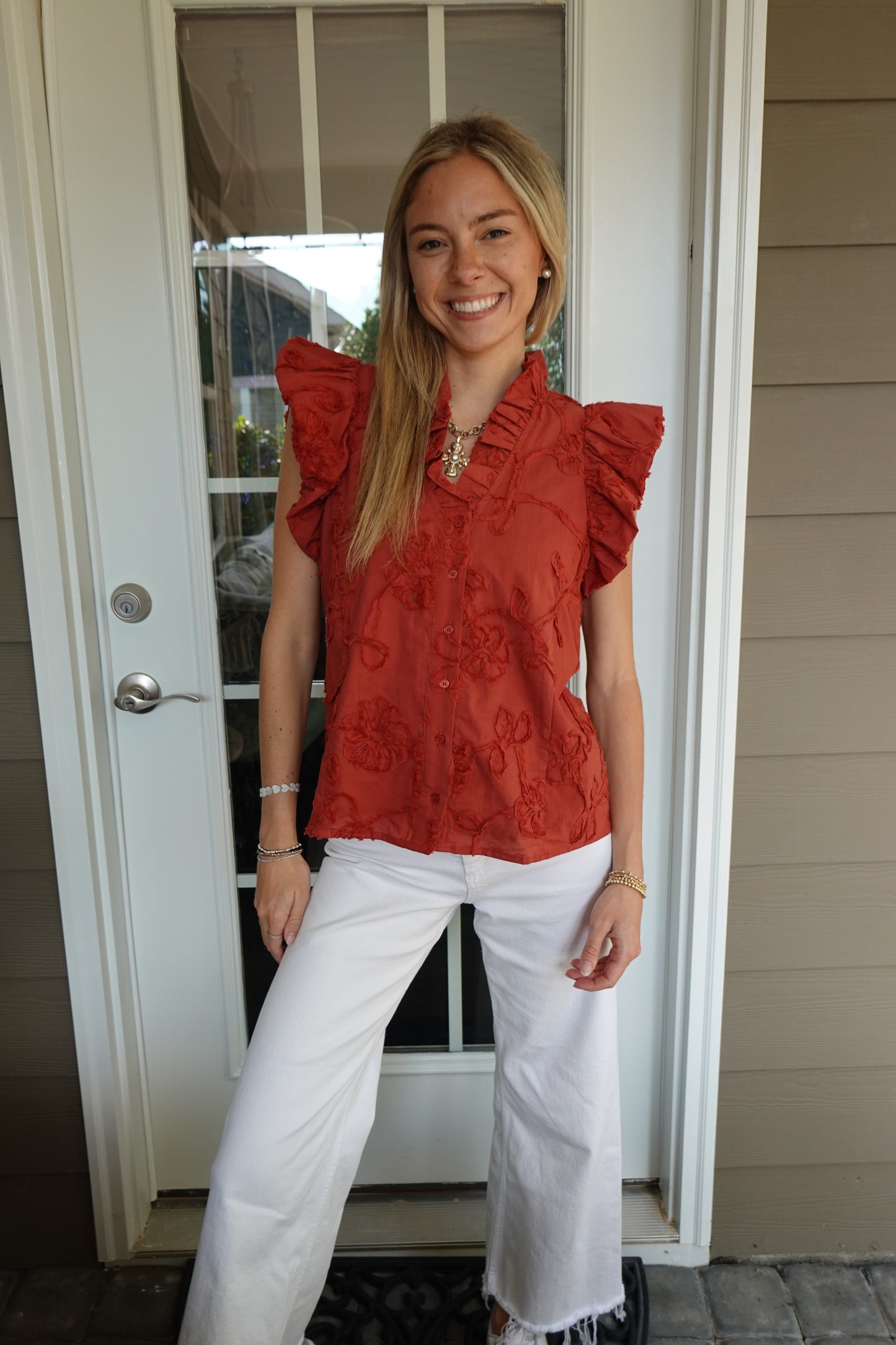 Charlotte Short Sleeve Top