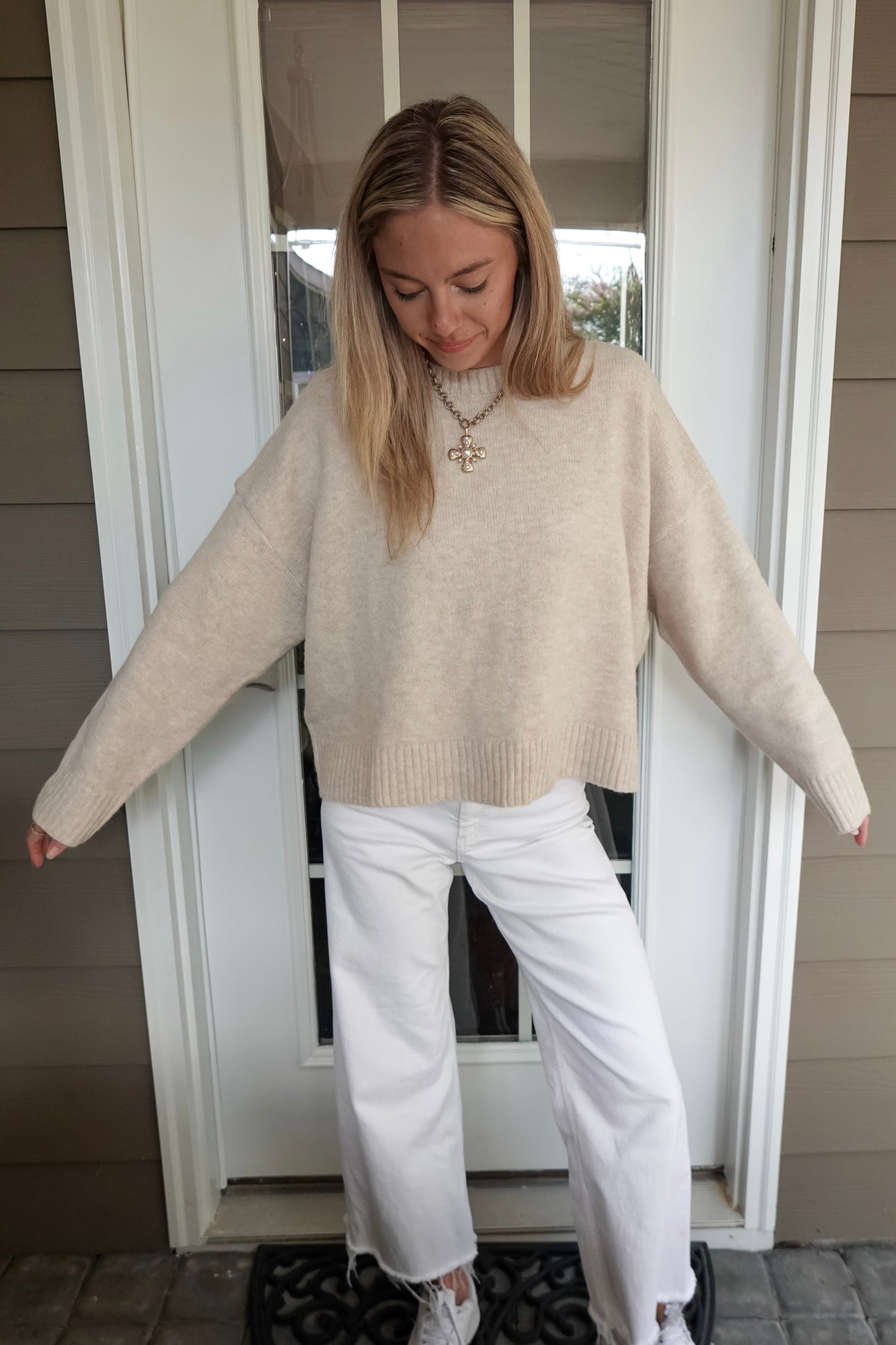 Baylee Bow Sweater