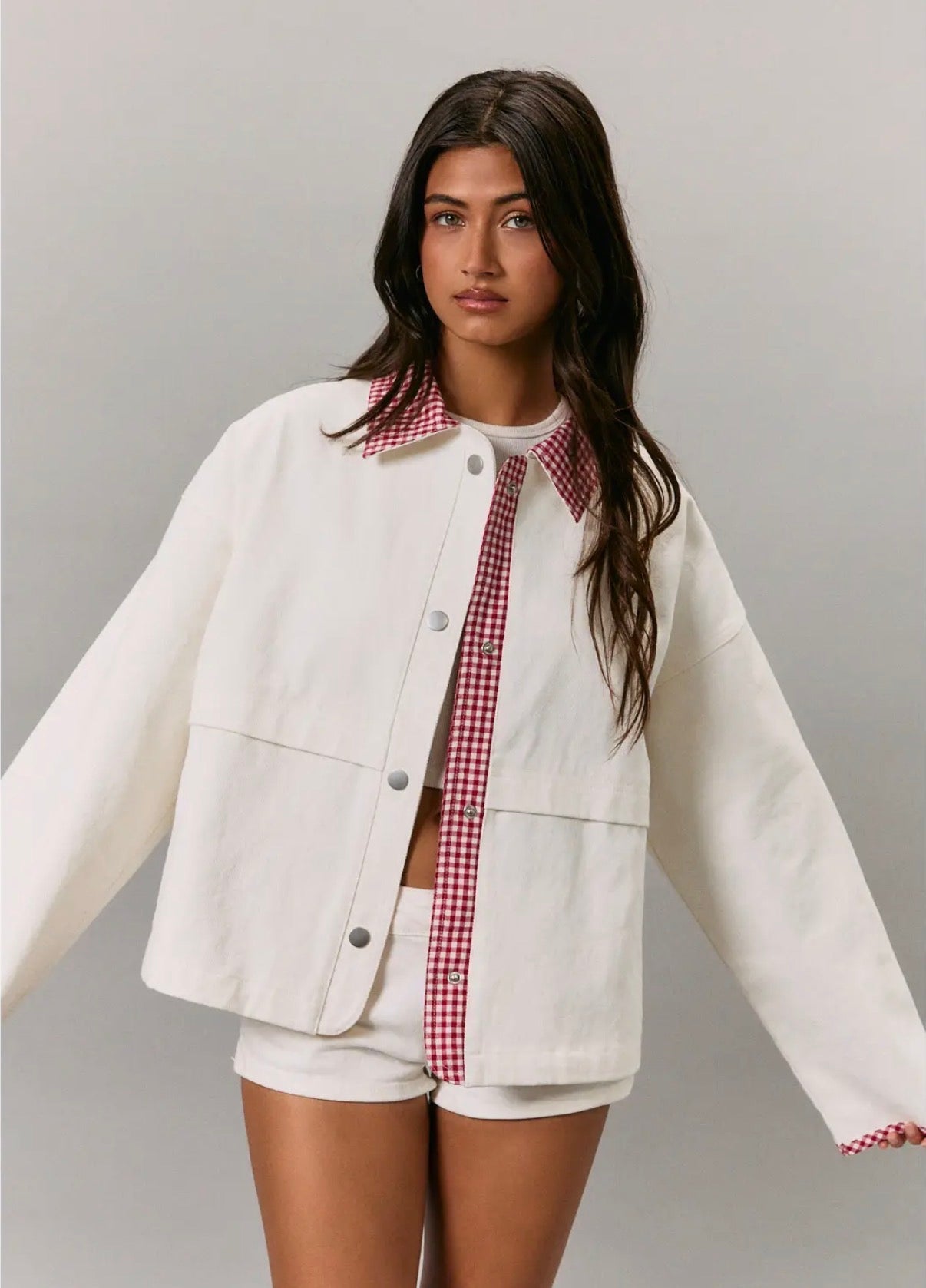Gigi Gingham Jacket