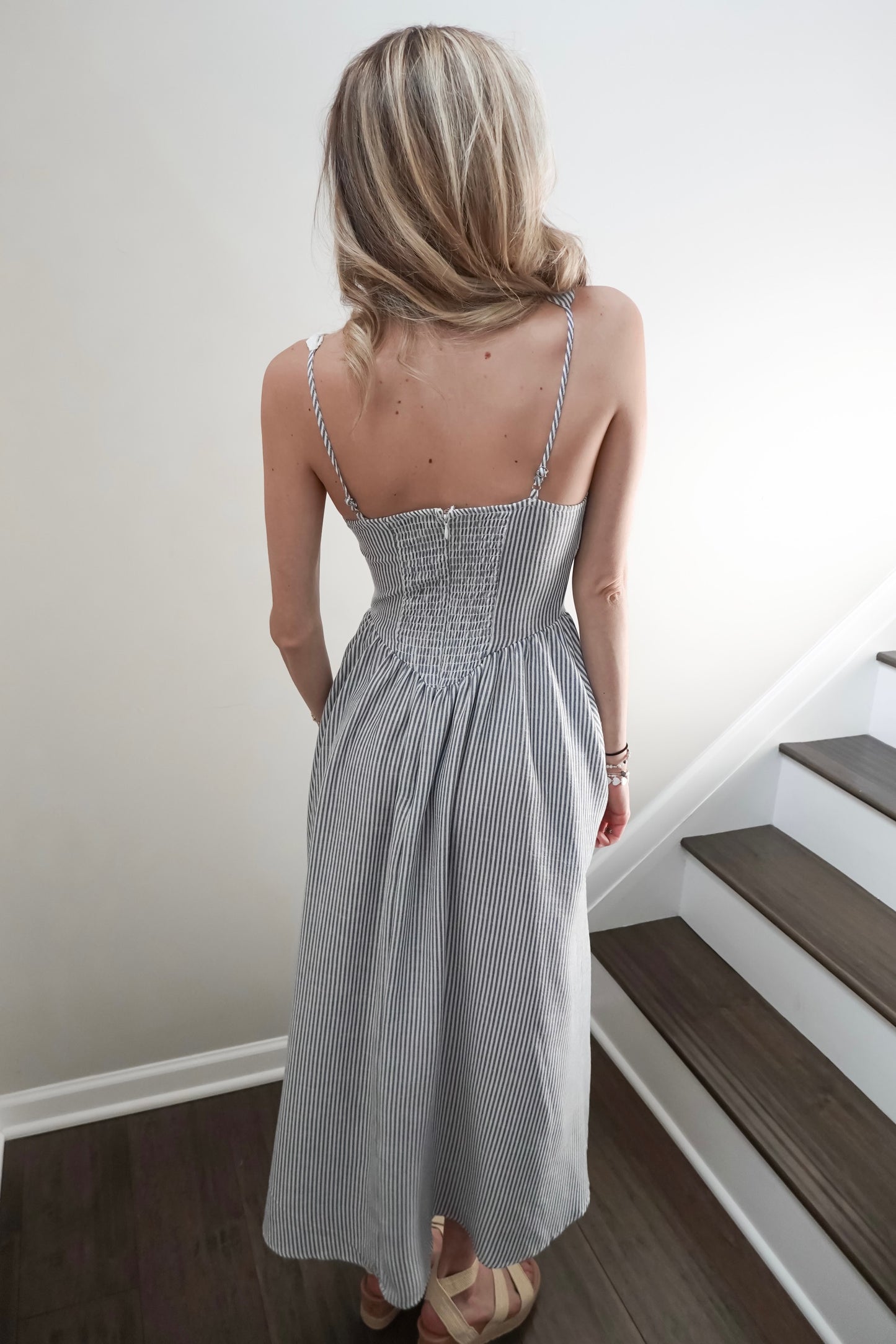 Brooke Striped Maxi Dress