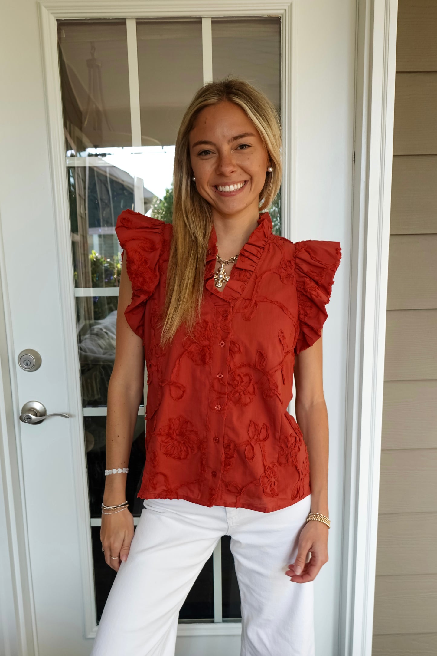 Charlotte Short Sleeve Top