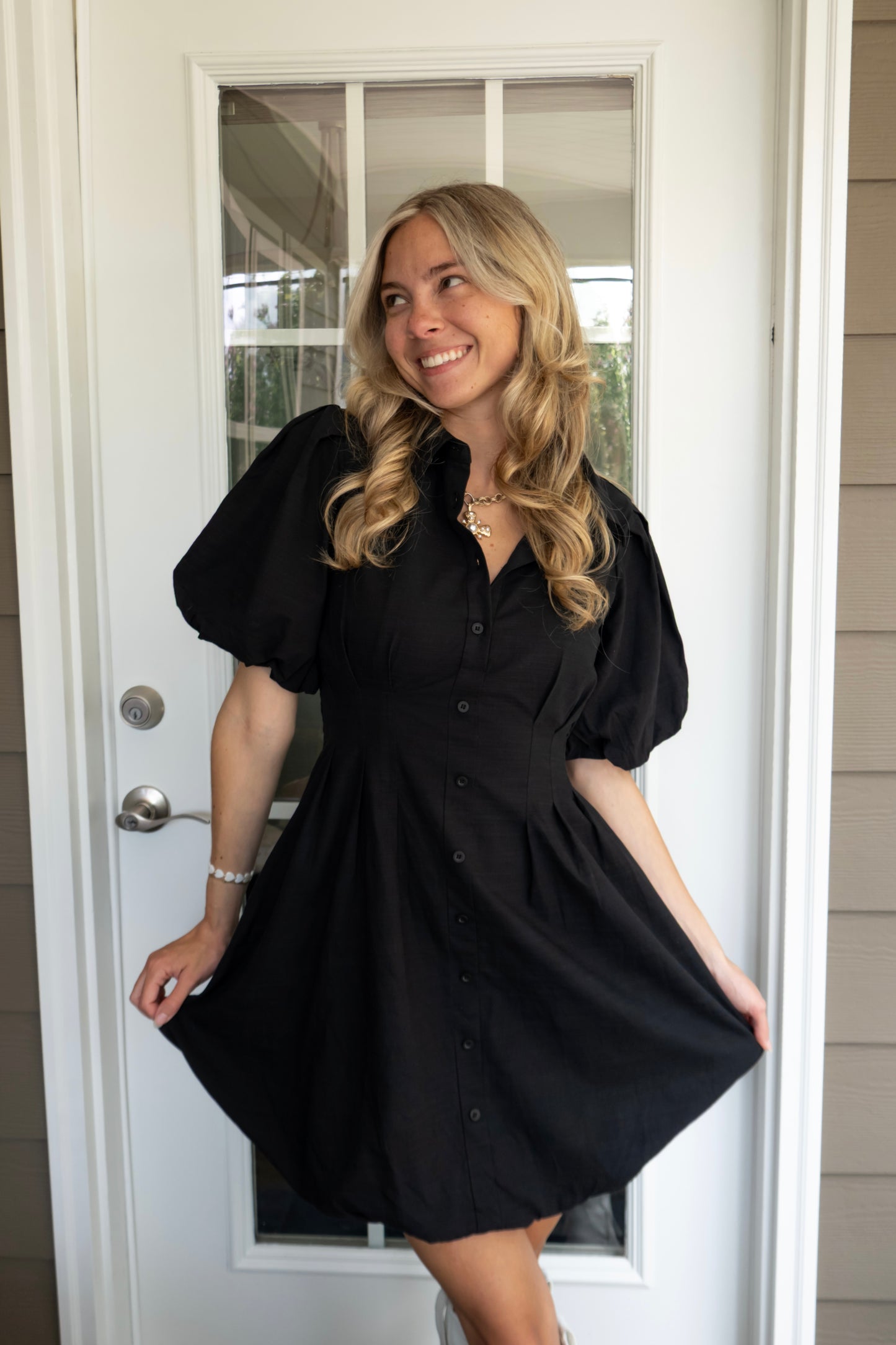 Bella Bubble Mini Dress