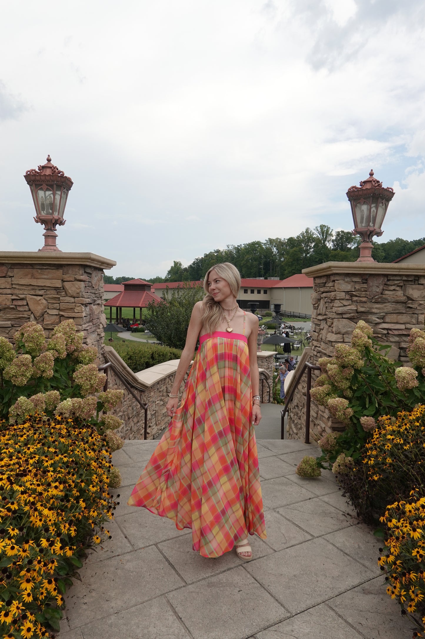 Emmeline Plaid Dress