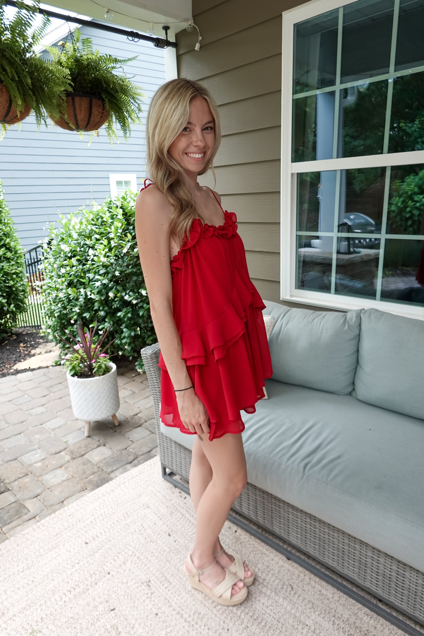 Cosette Ruffle Romper