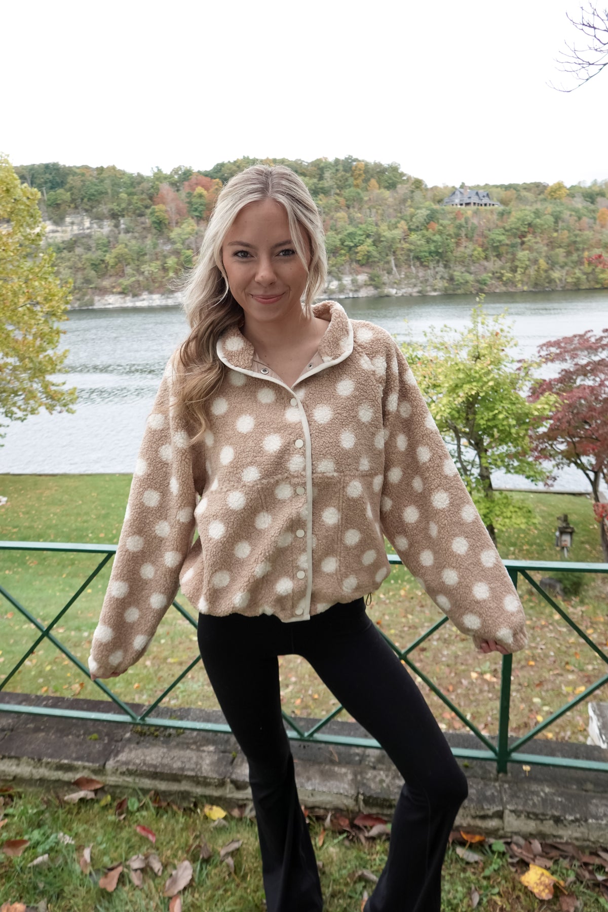 Pia Polka Dot Jacket