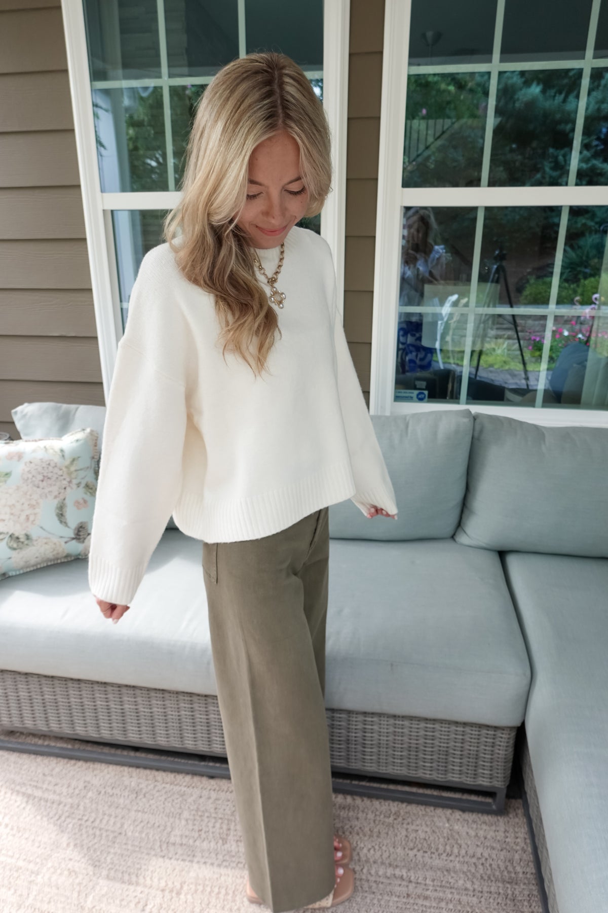 Zoe Straight Wide Leg Pants