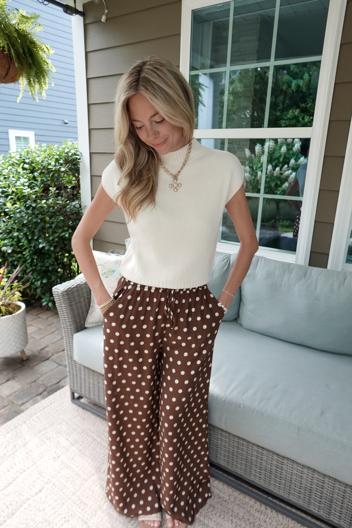Priya Polka Dot Pants