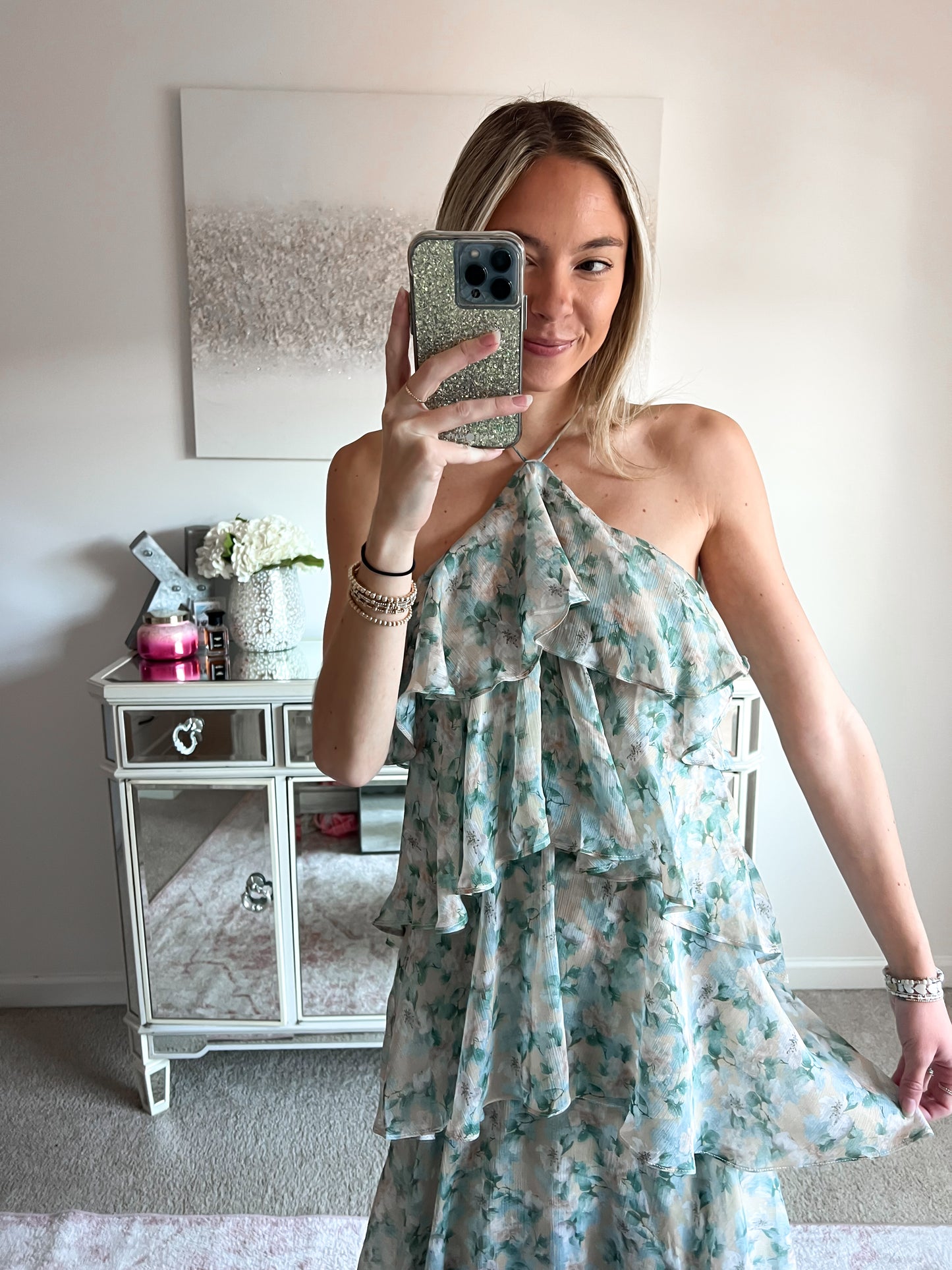 Lily Tiered Floral Maxi Dress