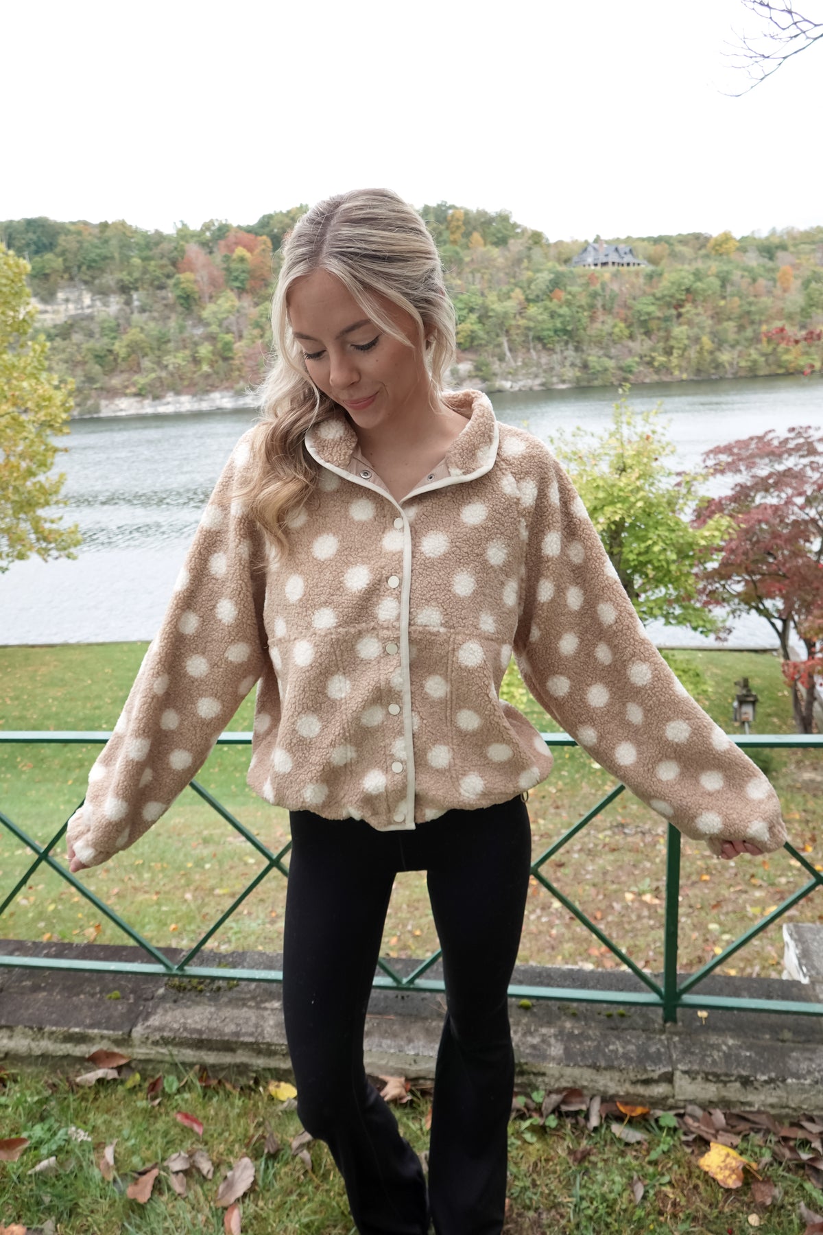 Pia Polka Dot Jacket