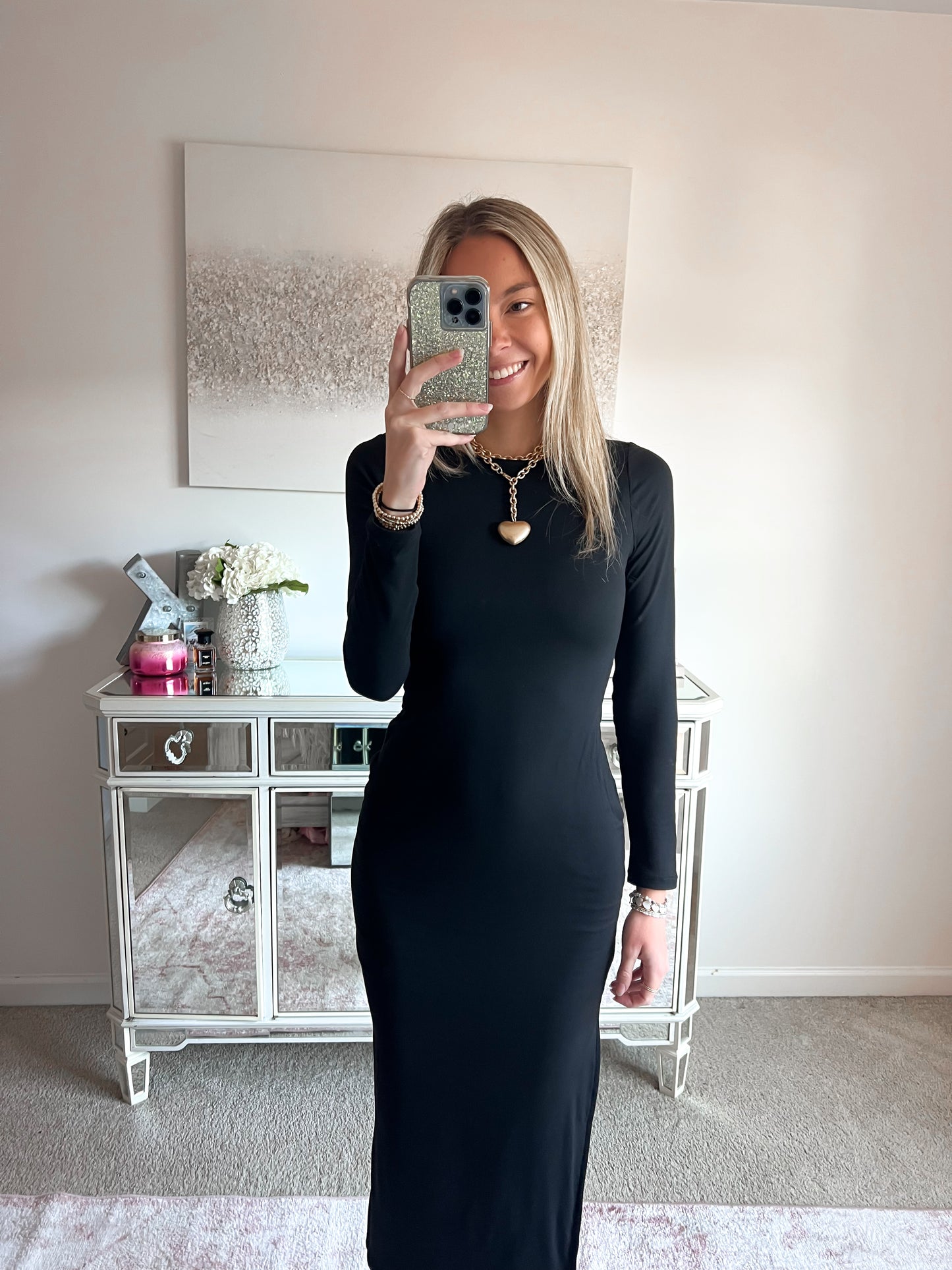 Kim Long Sleeve Maxi Dress
