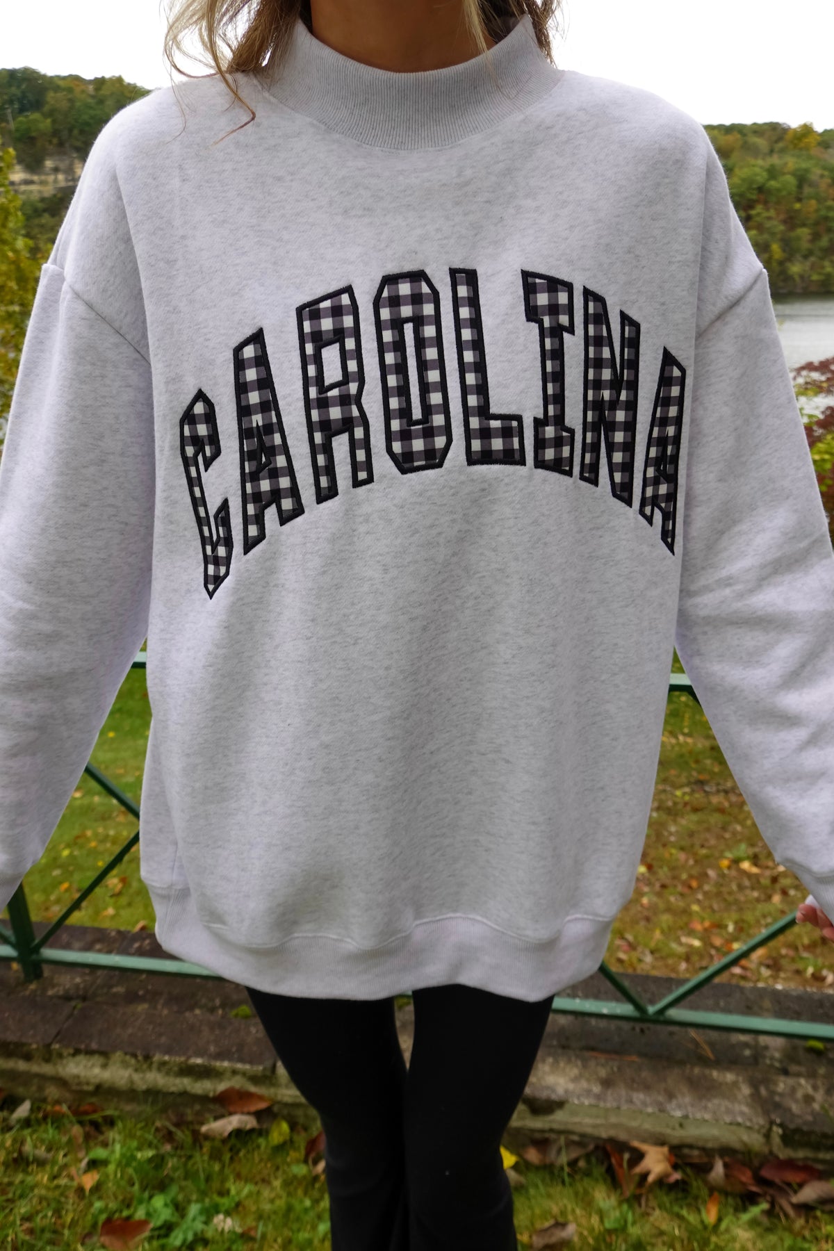 Carolina Mock Neck Sweatshirt