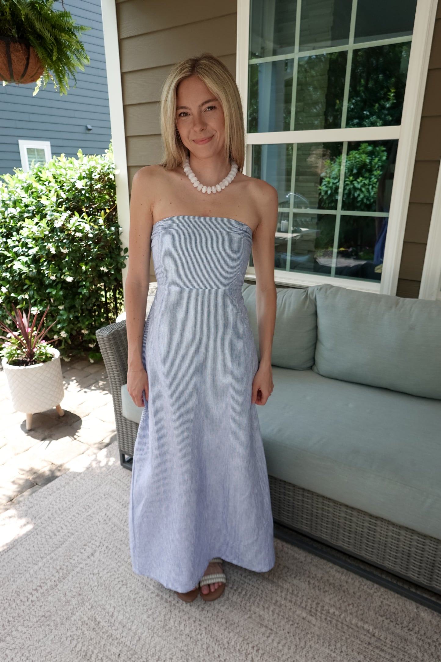 Stella Striped Maxi Dress