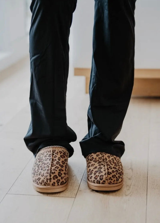 Leopard Slippers