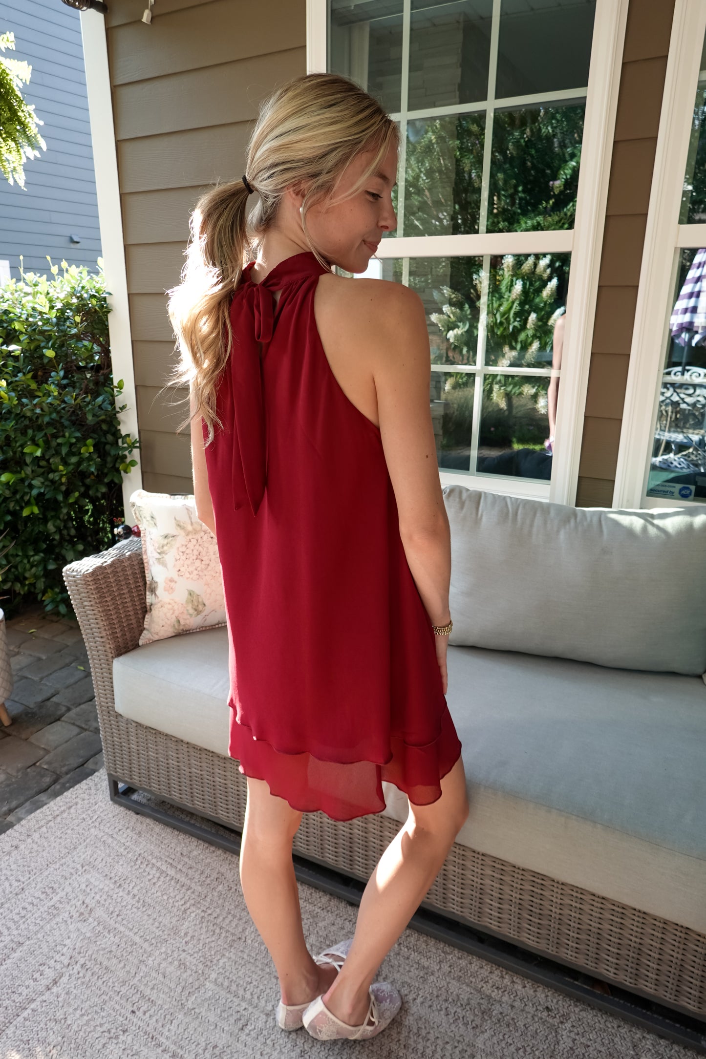 Hadley Halter Neck Mini Dress
