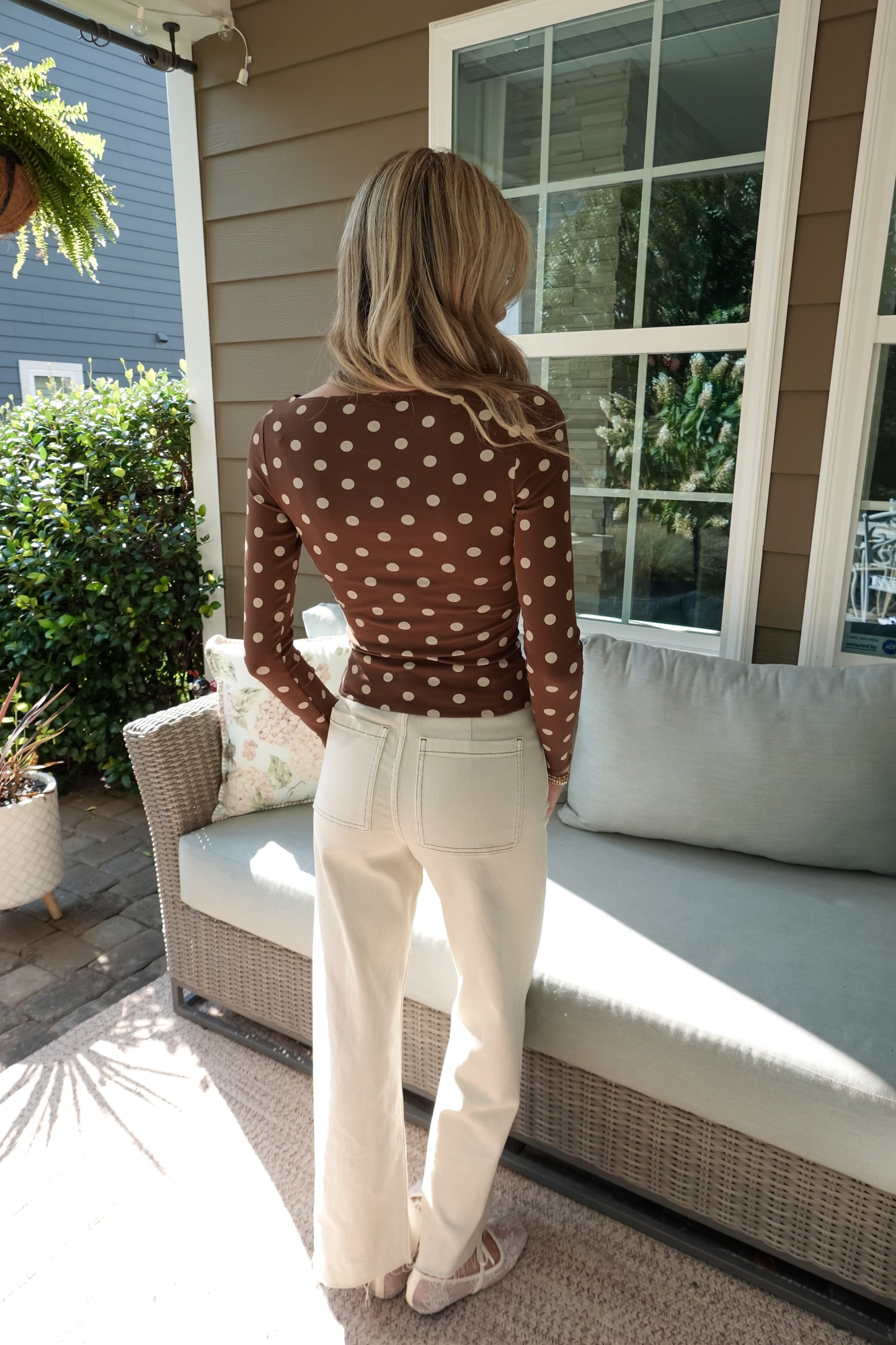 Posie Polka Dot Long Sleeve