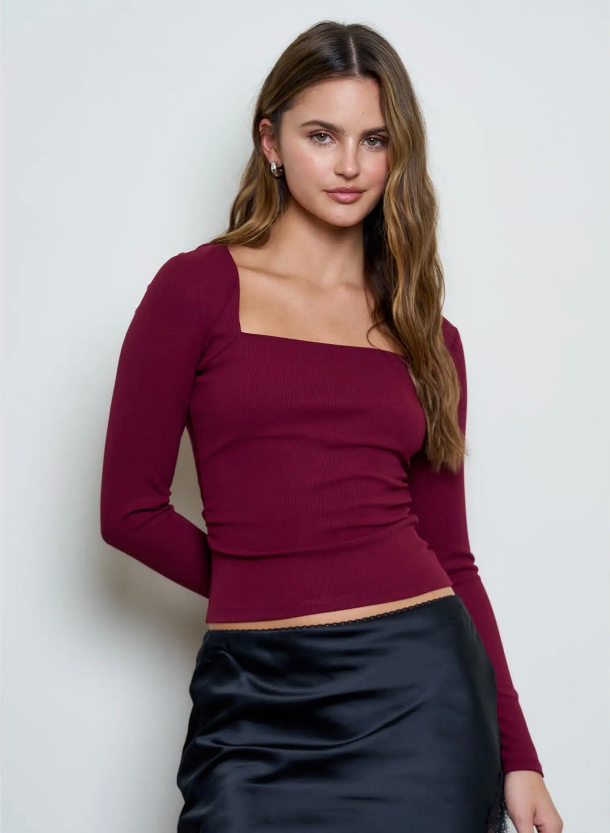Amelia Square Neck Top