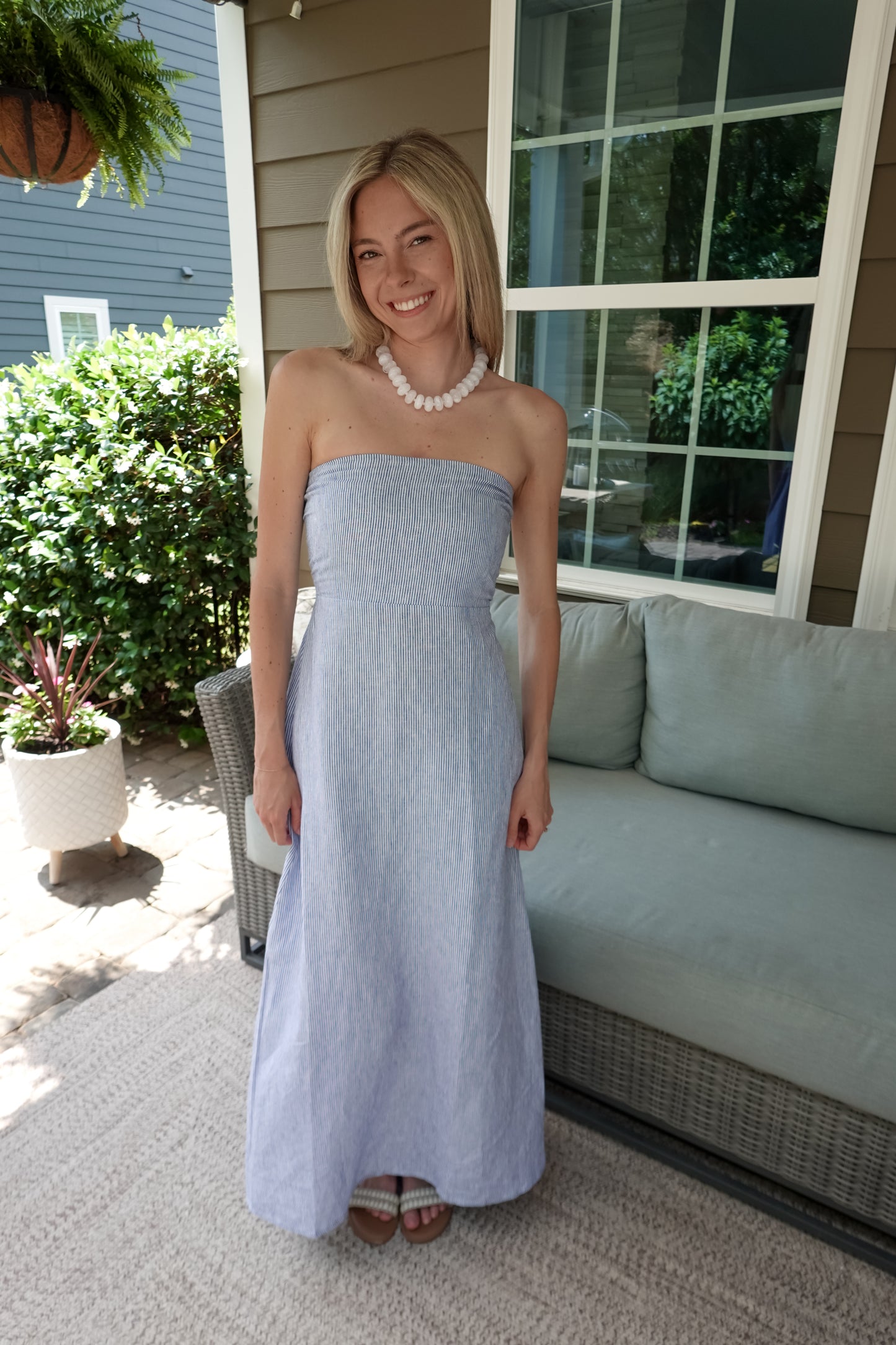 Stella Striped Maxi Dress
