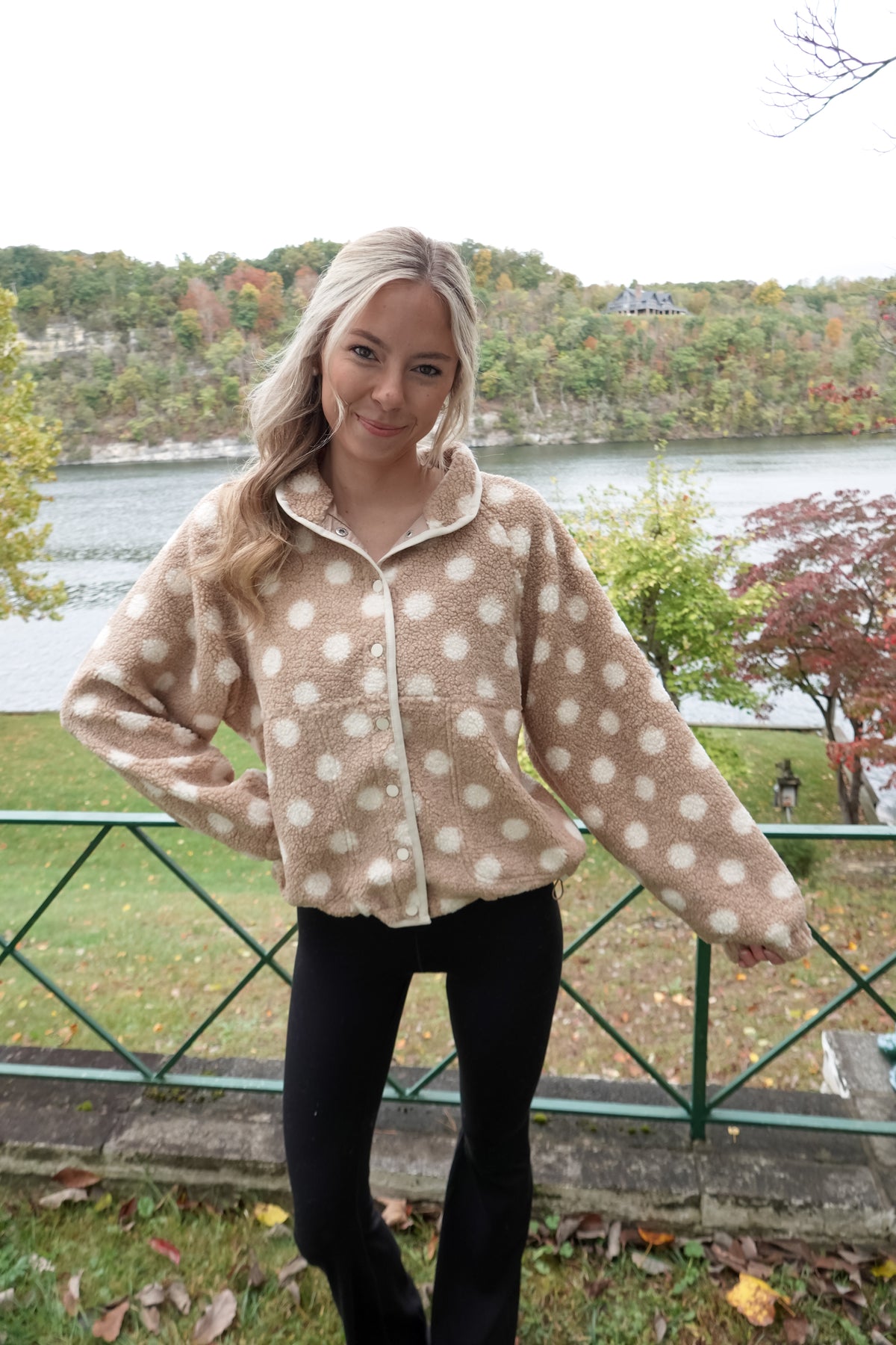 Pia Polka Dot Jacket