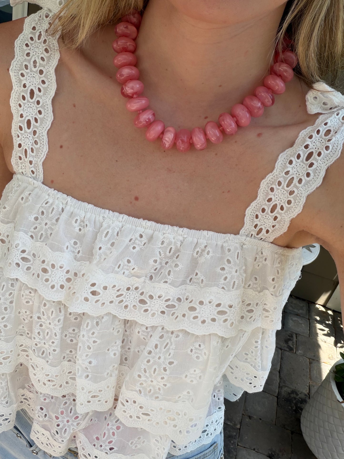Chunky Beaded Necklace