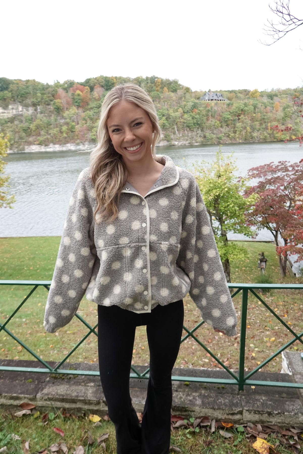 Pia Polka Dot Jacket