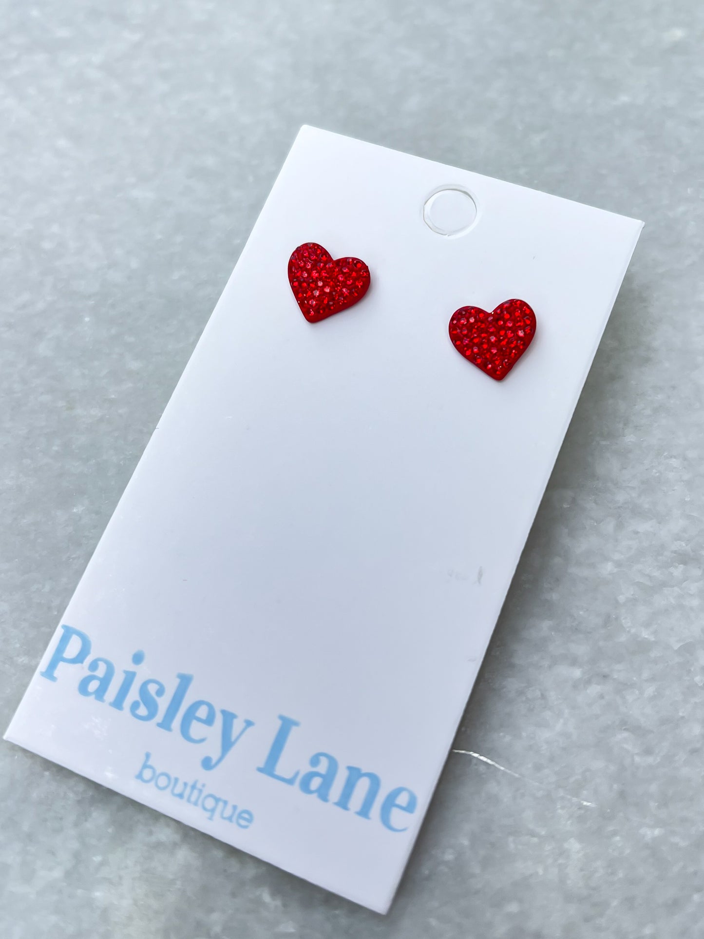Heart Stud Earrings