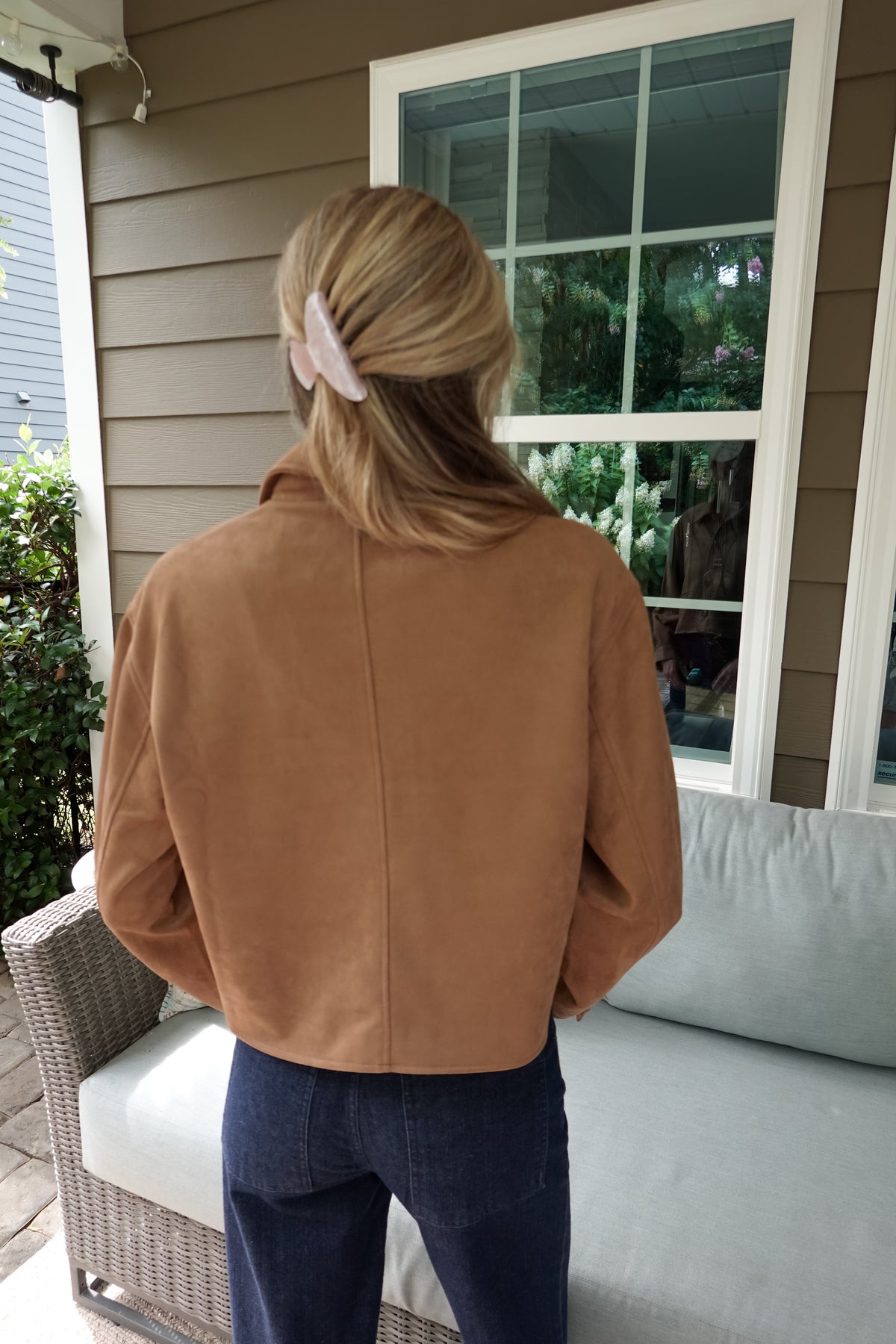 Tess Suede Jacket