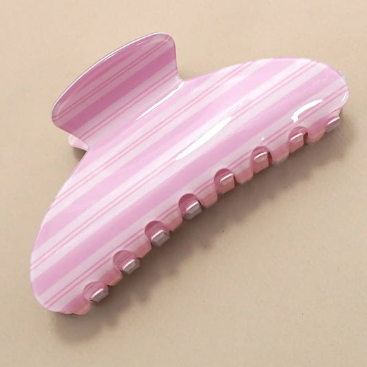 Horizontal Stripe Claw Clips
