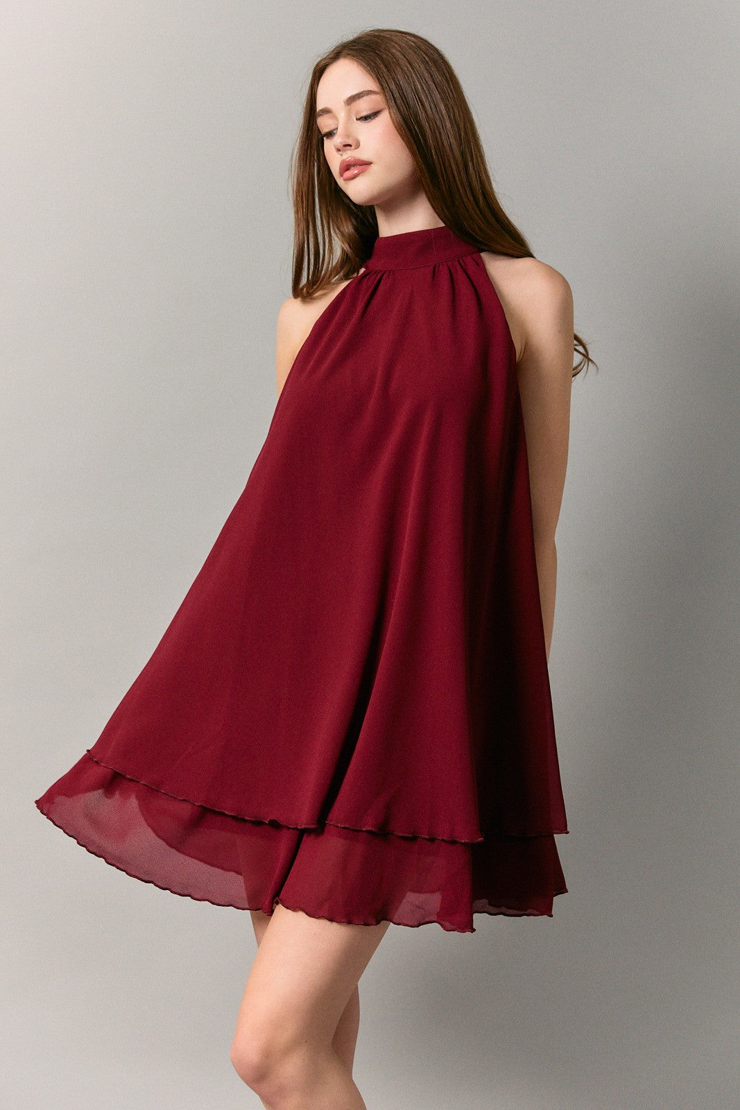 Hadley Halter Neck Mini Dress