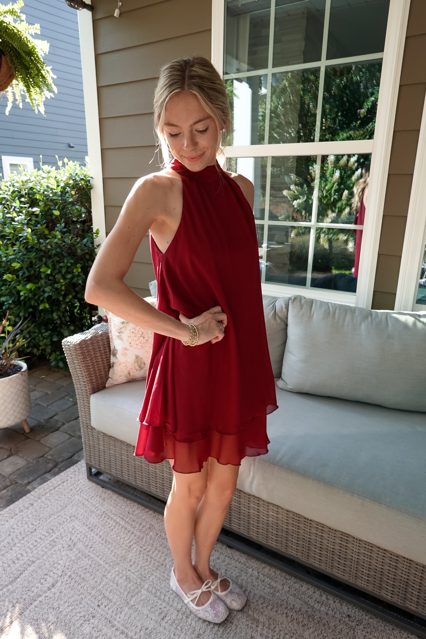 Hadley Halter Neck Mini Dress