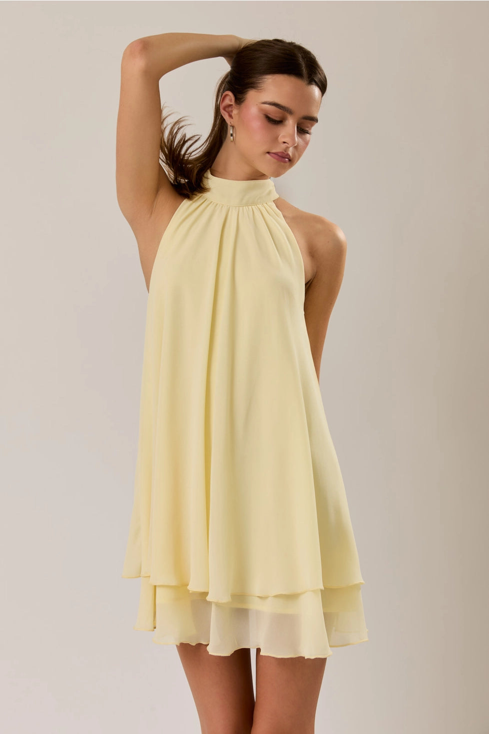 Hadley Halter Neck Mini Dress