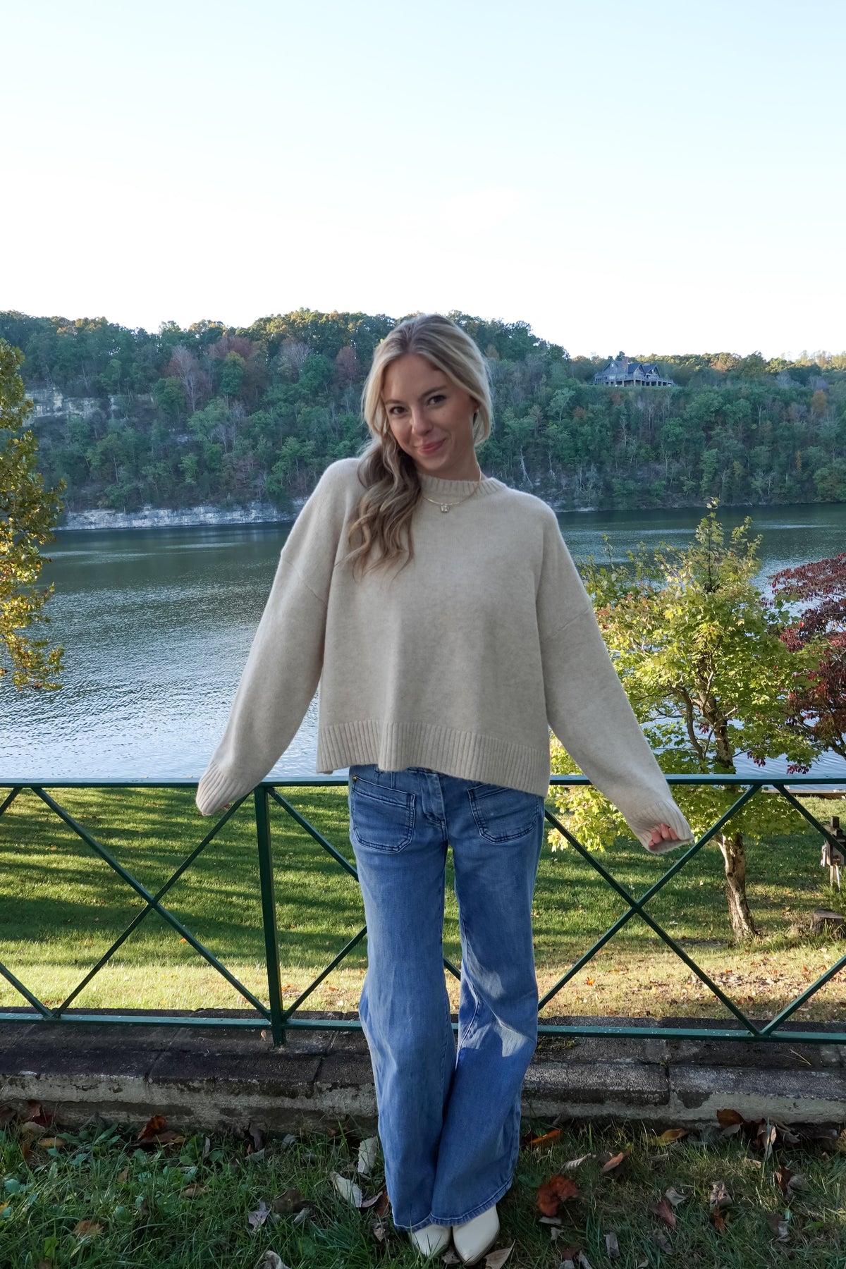 Baylee Bow Sweater