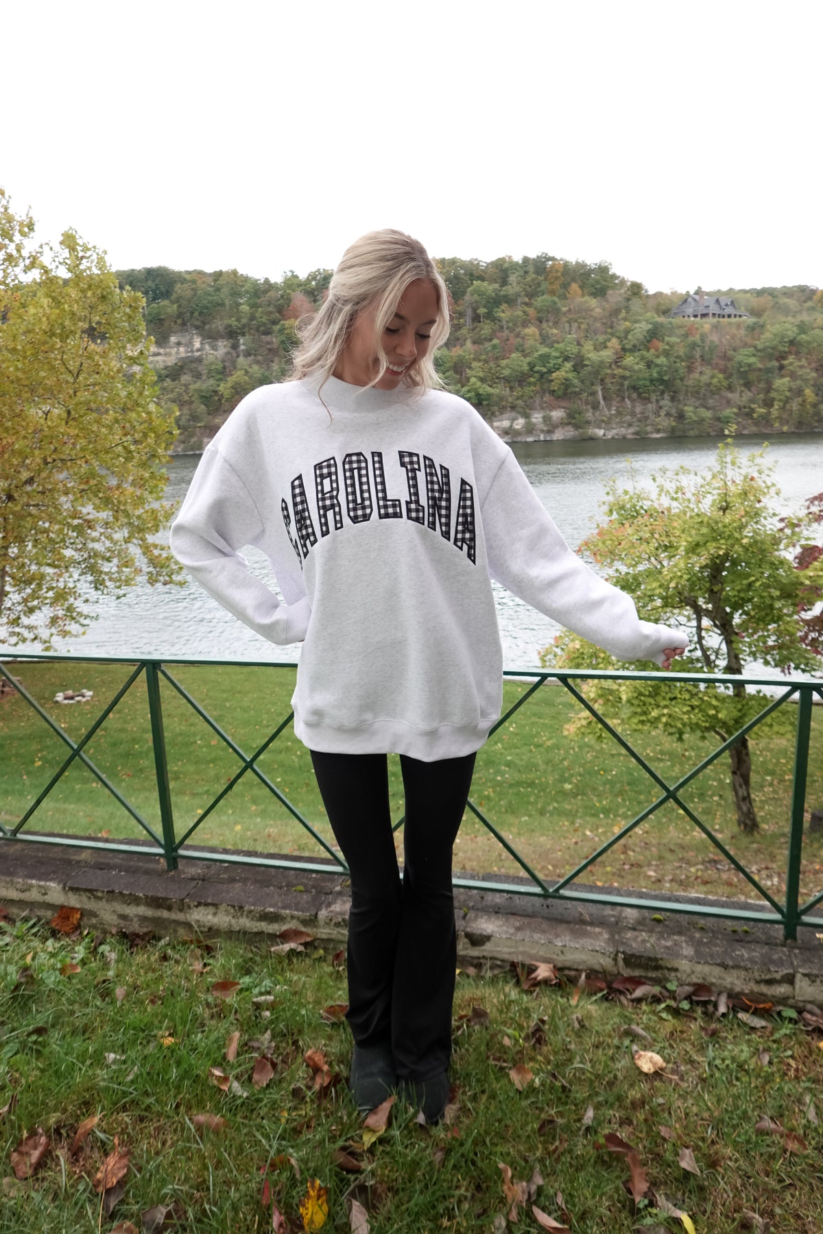 Carolina Mock Neck Sweatshirt