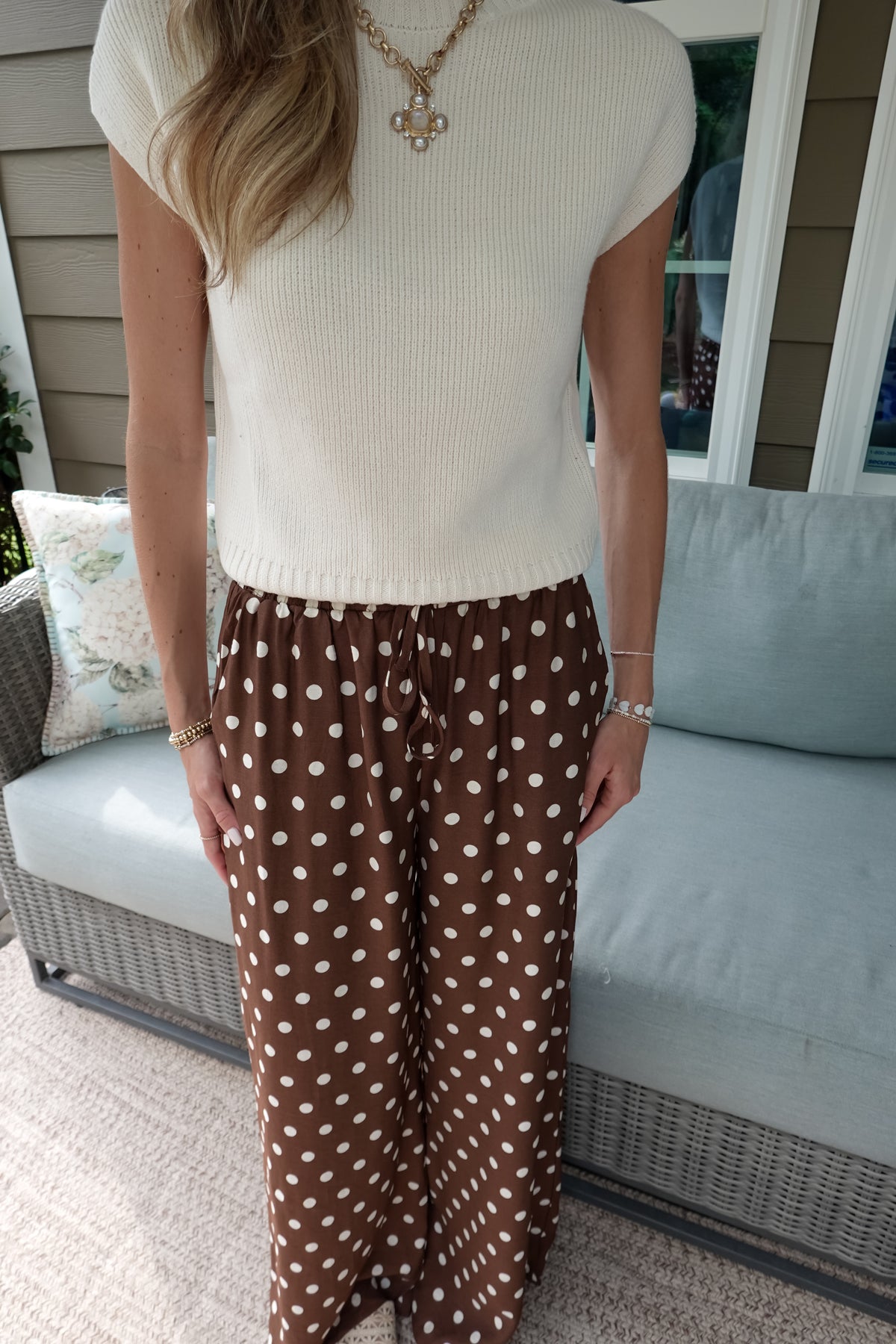 Priya Polka Dot Pants