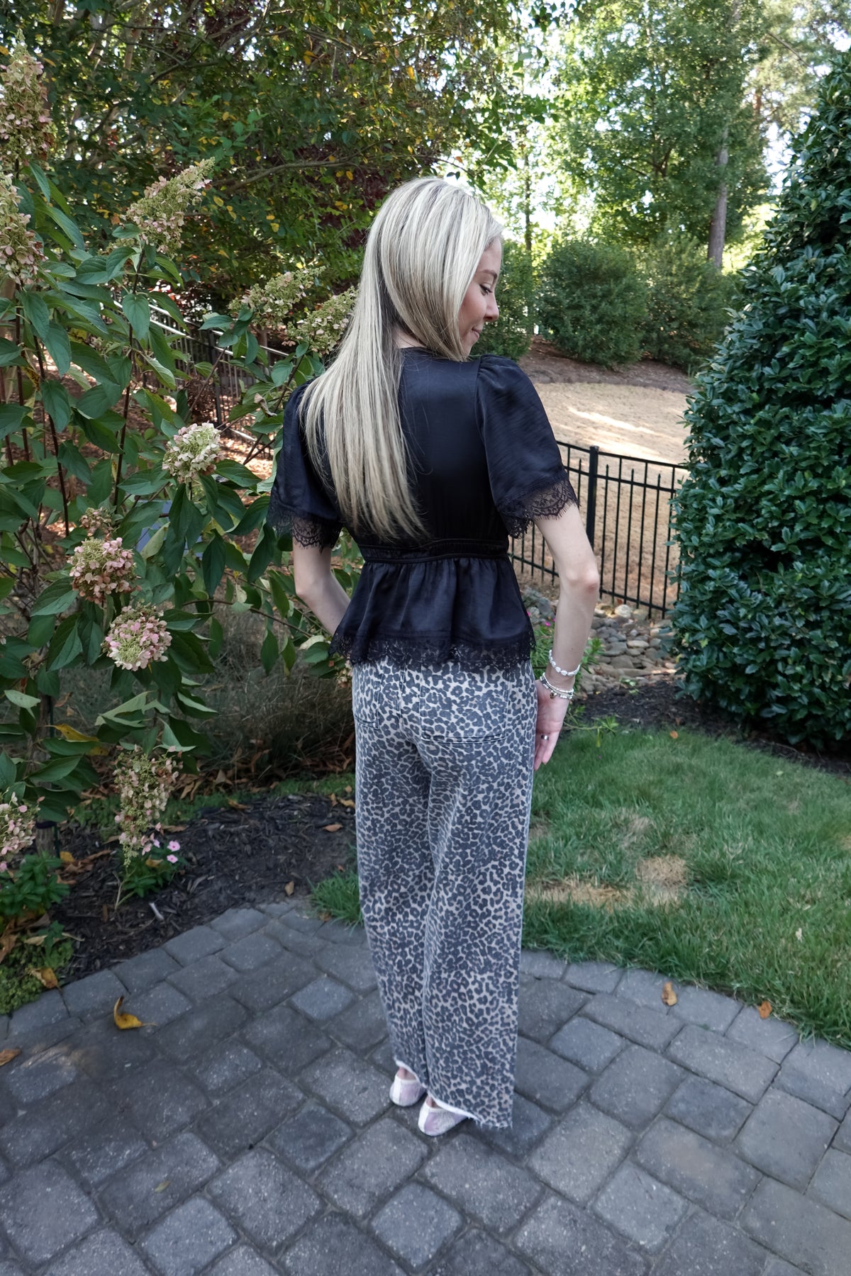 Natalie Black Top