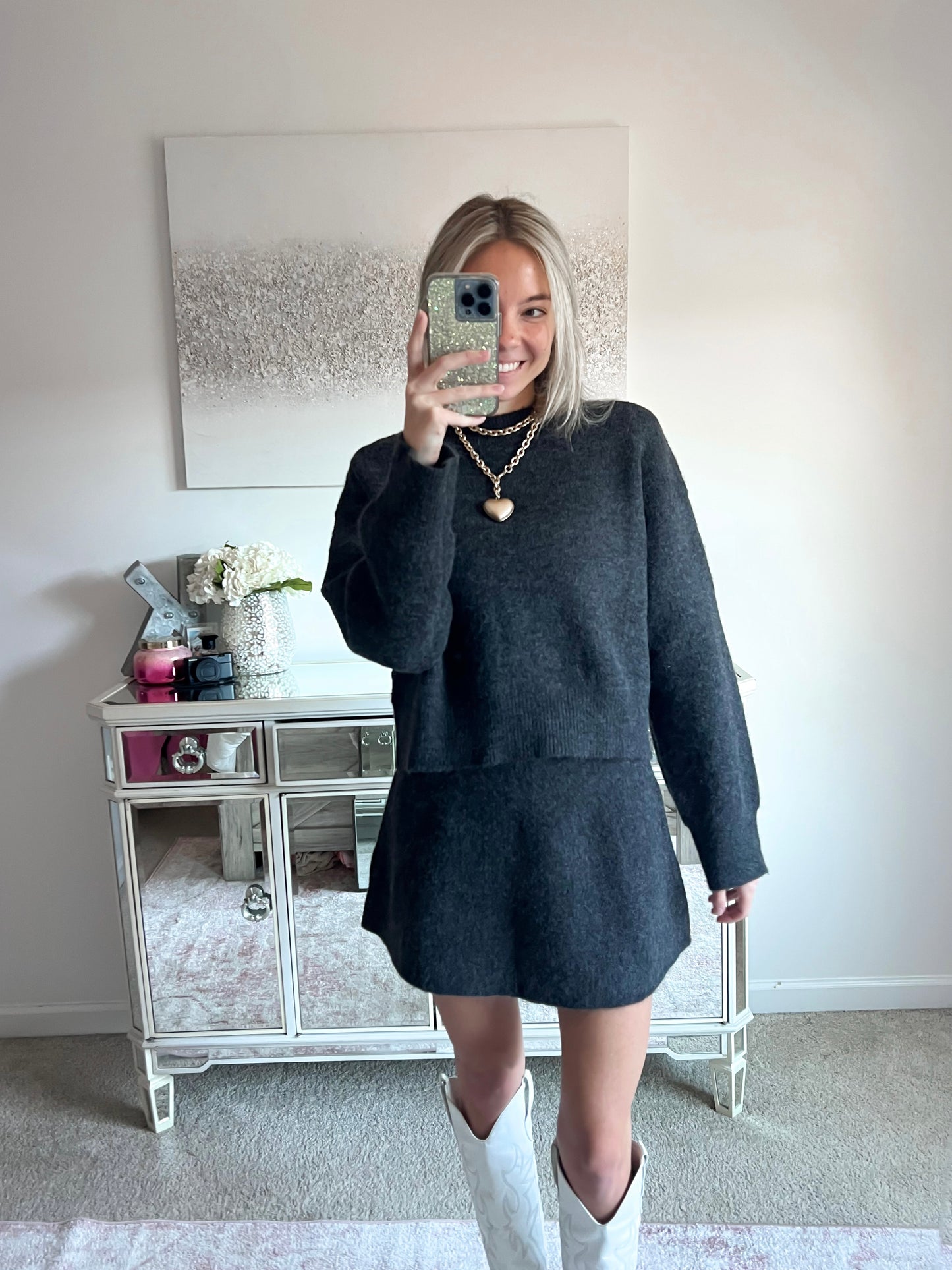 Sutton Sweater Skirt Set