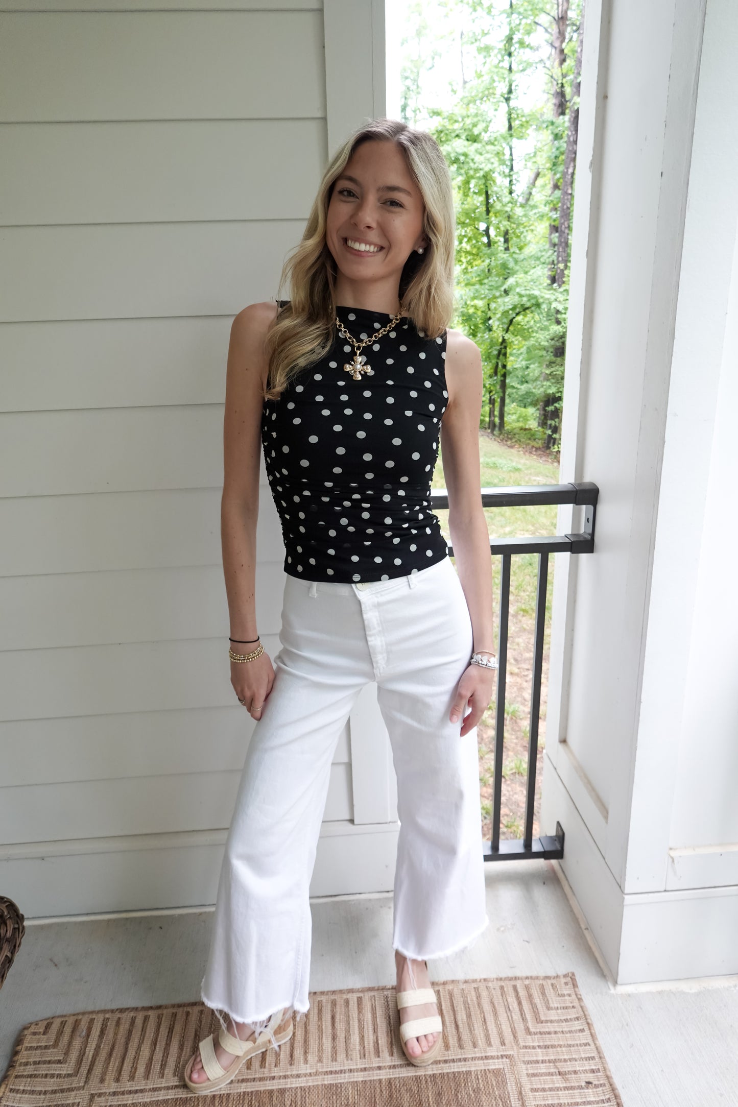 Gianna Polka Dot Tank