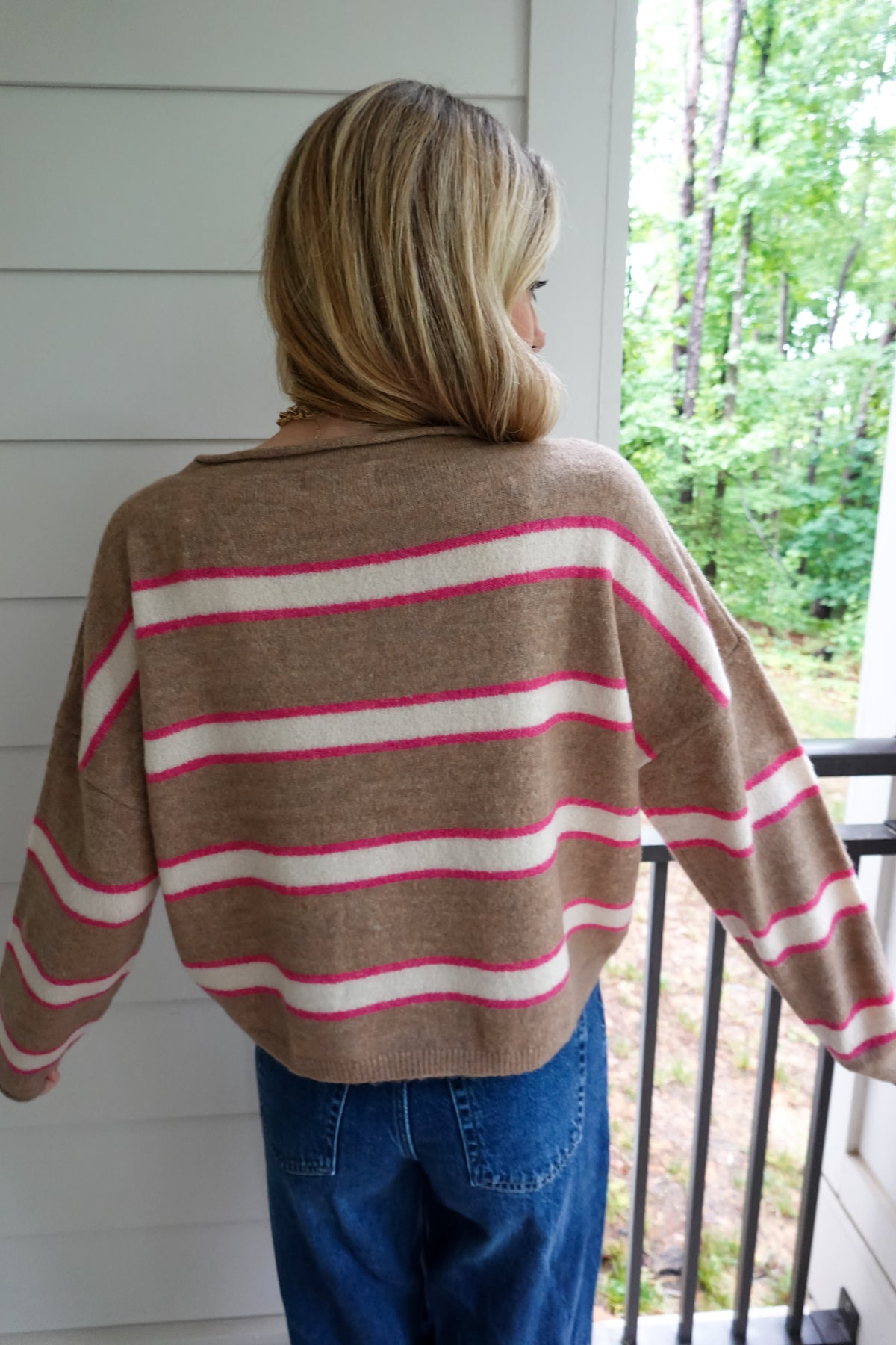 Simone Striped Sweater