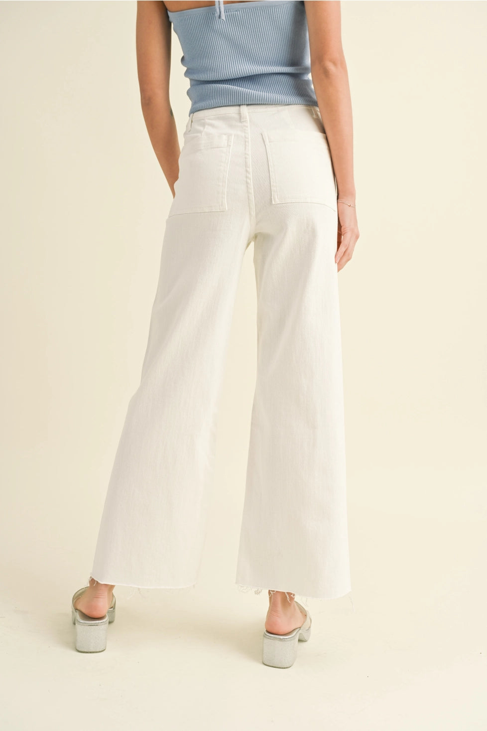 Zoe Straight Wide Leg Pants