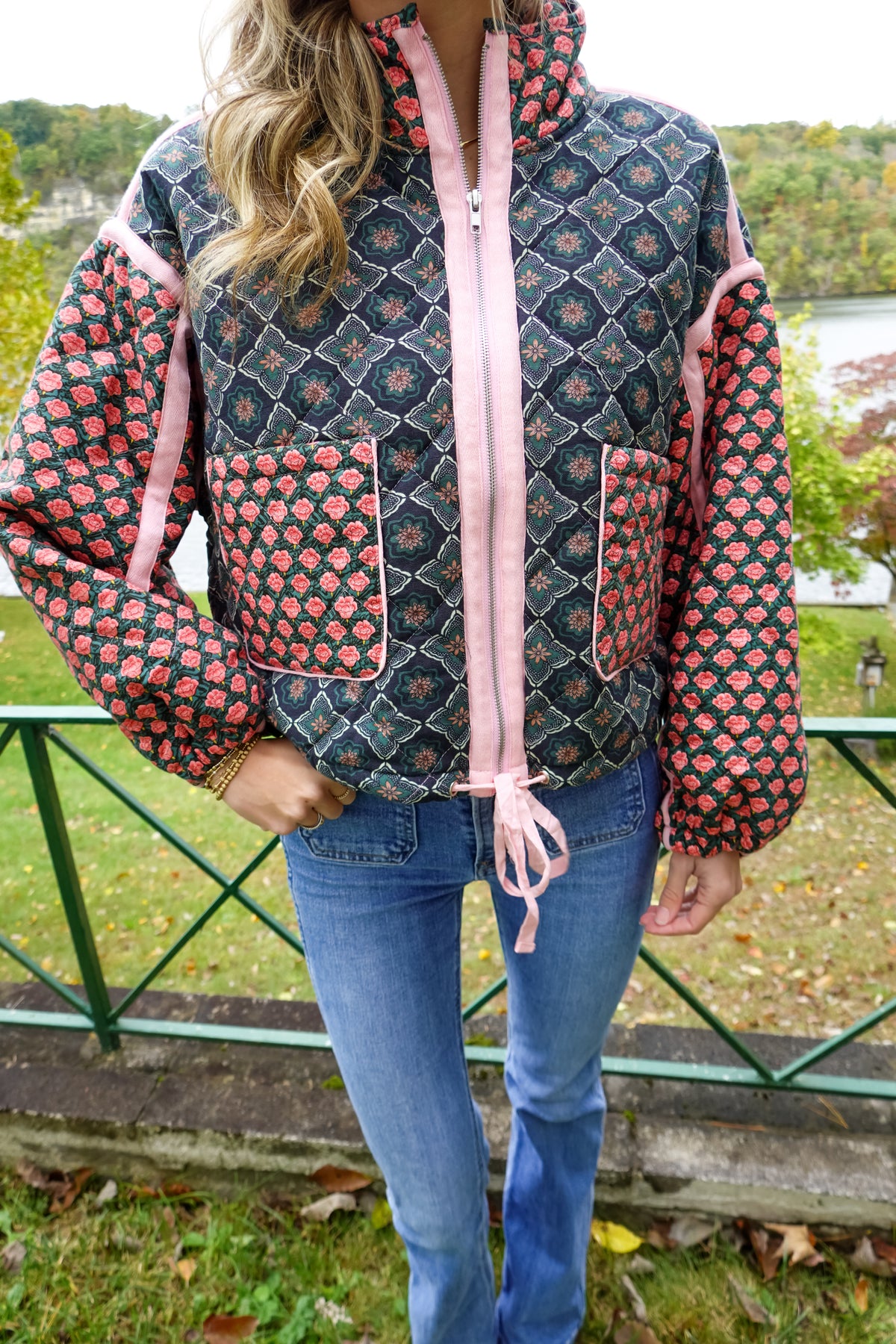 Kali Patchwork Quilted Jacket
