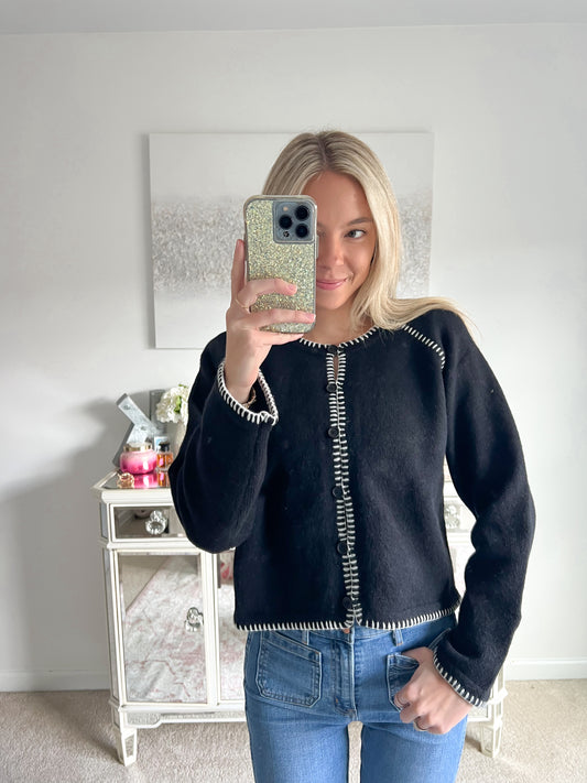 Eliza Blanket Stitch Cardigan