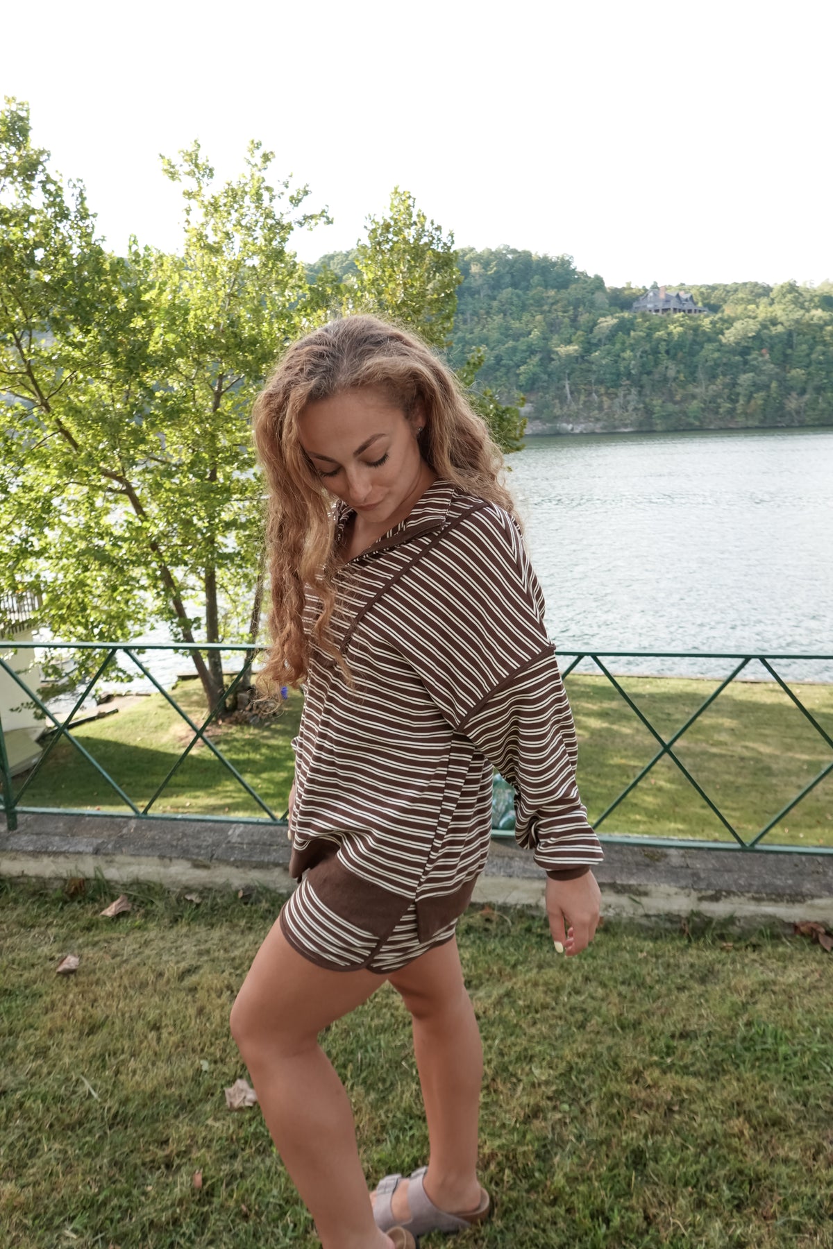 Zara Striped Shorts